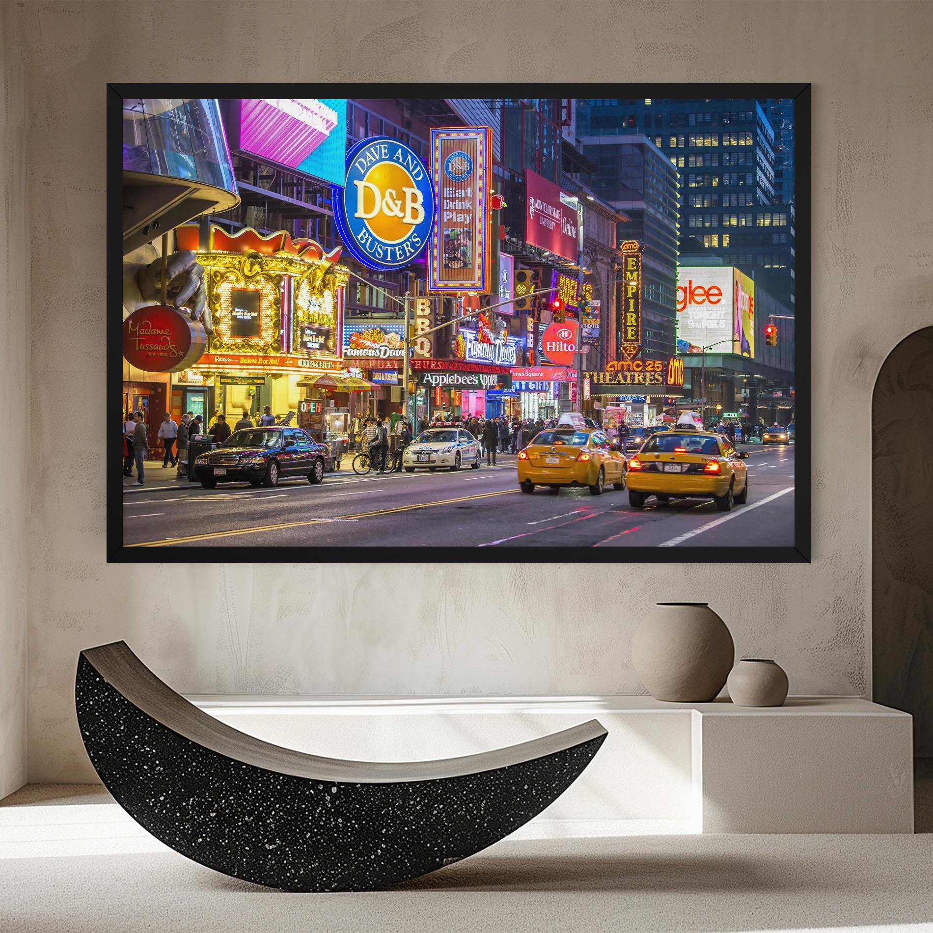 Vászonkép New York Lights mockup 8