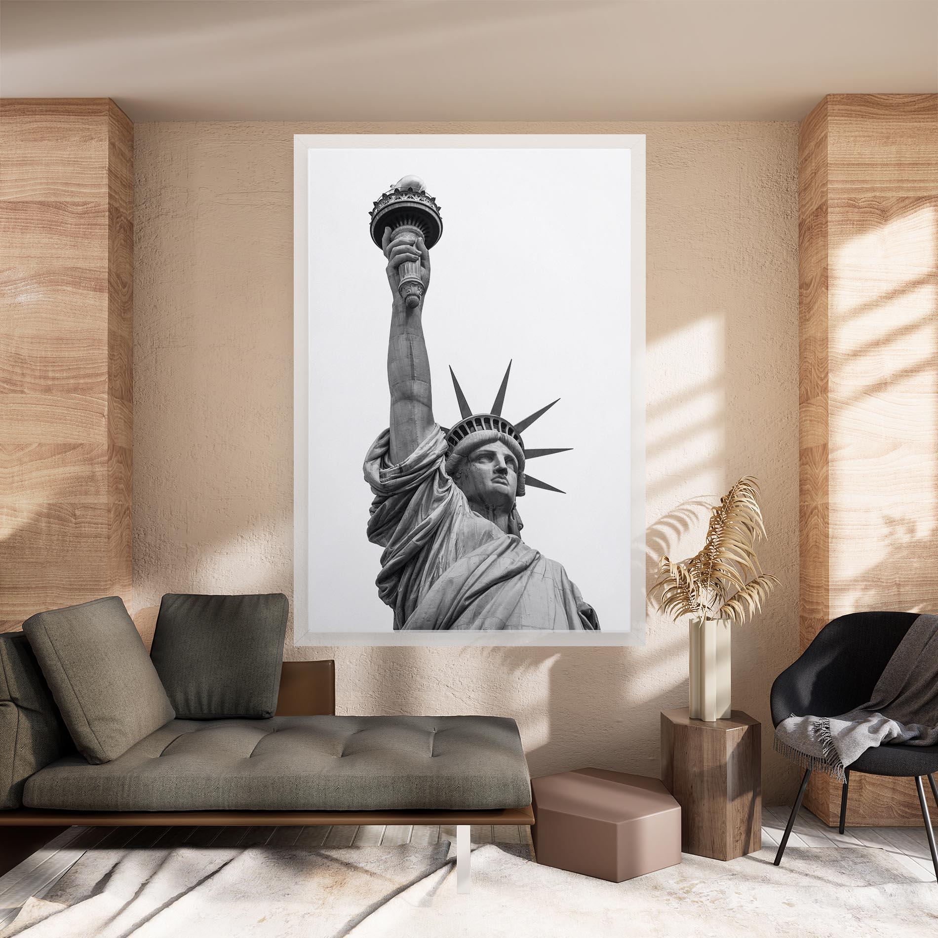 Vászonkép Liberty Statue mockup 8