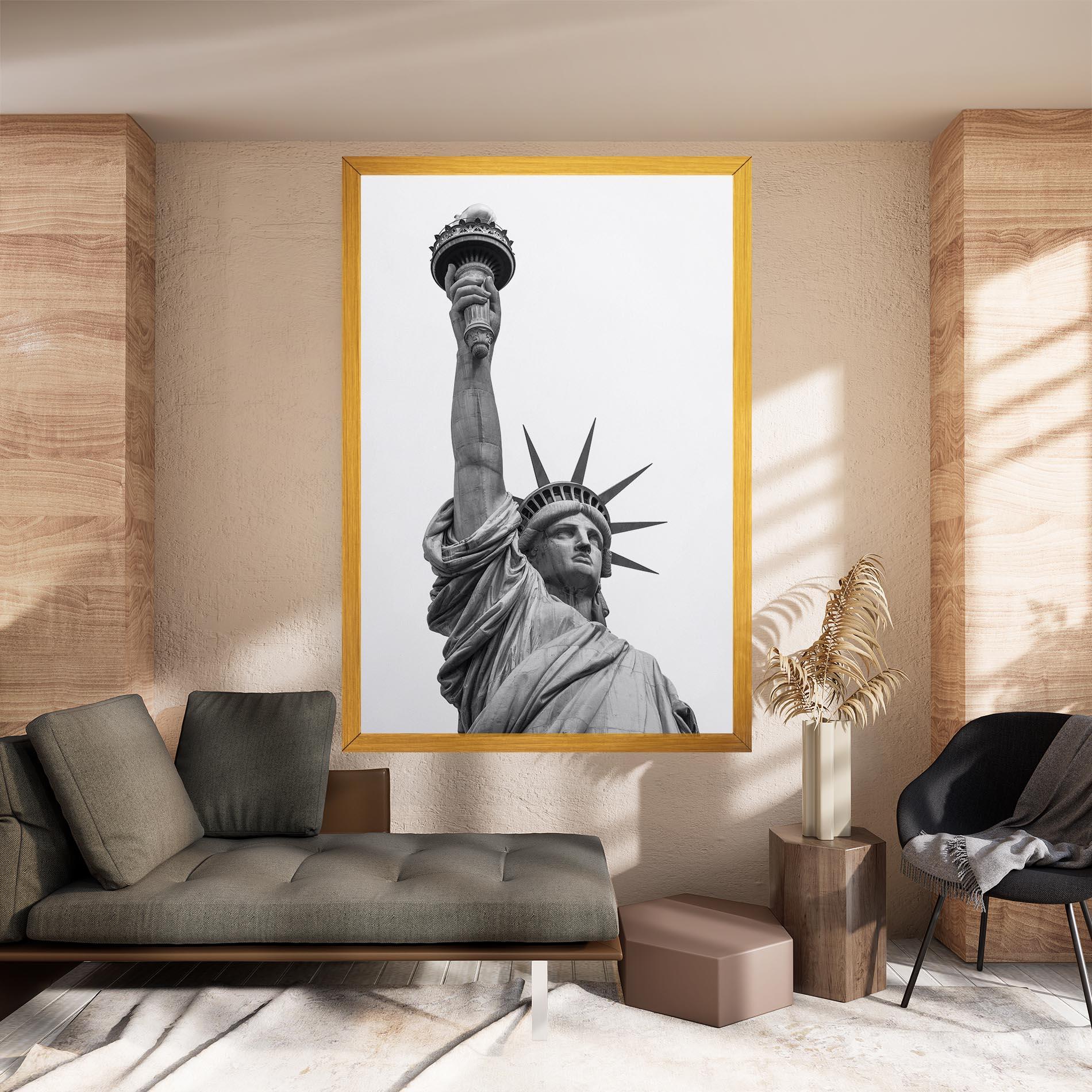 Vászonkép Liberty Statue mockup 8