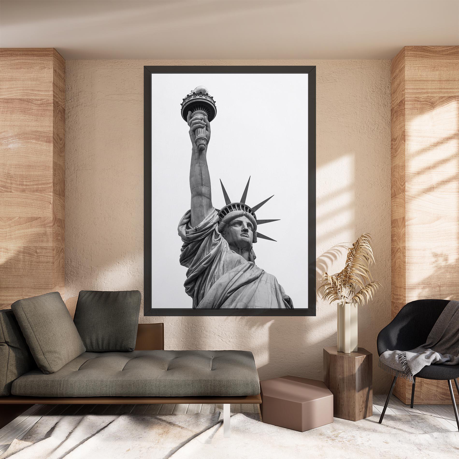 Vászonkép Liberty Statue mockup 8