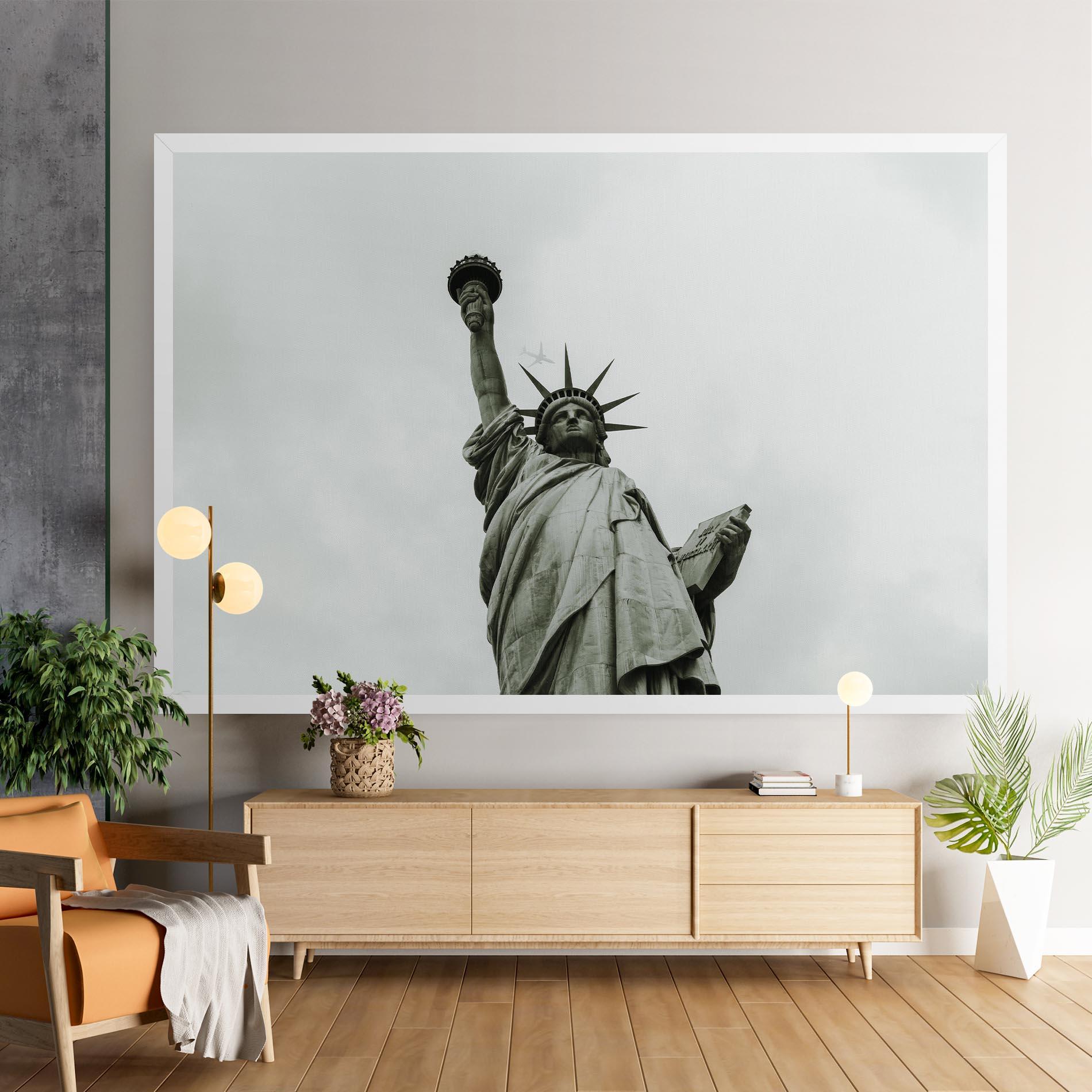 Vászonkép Liberty Statue Day mockup 9