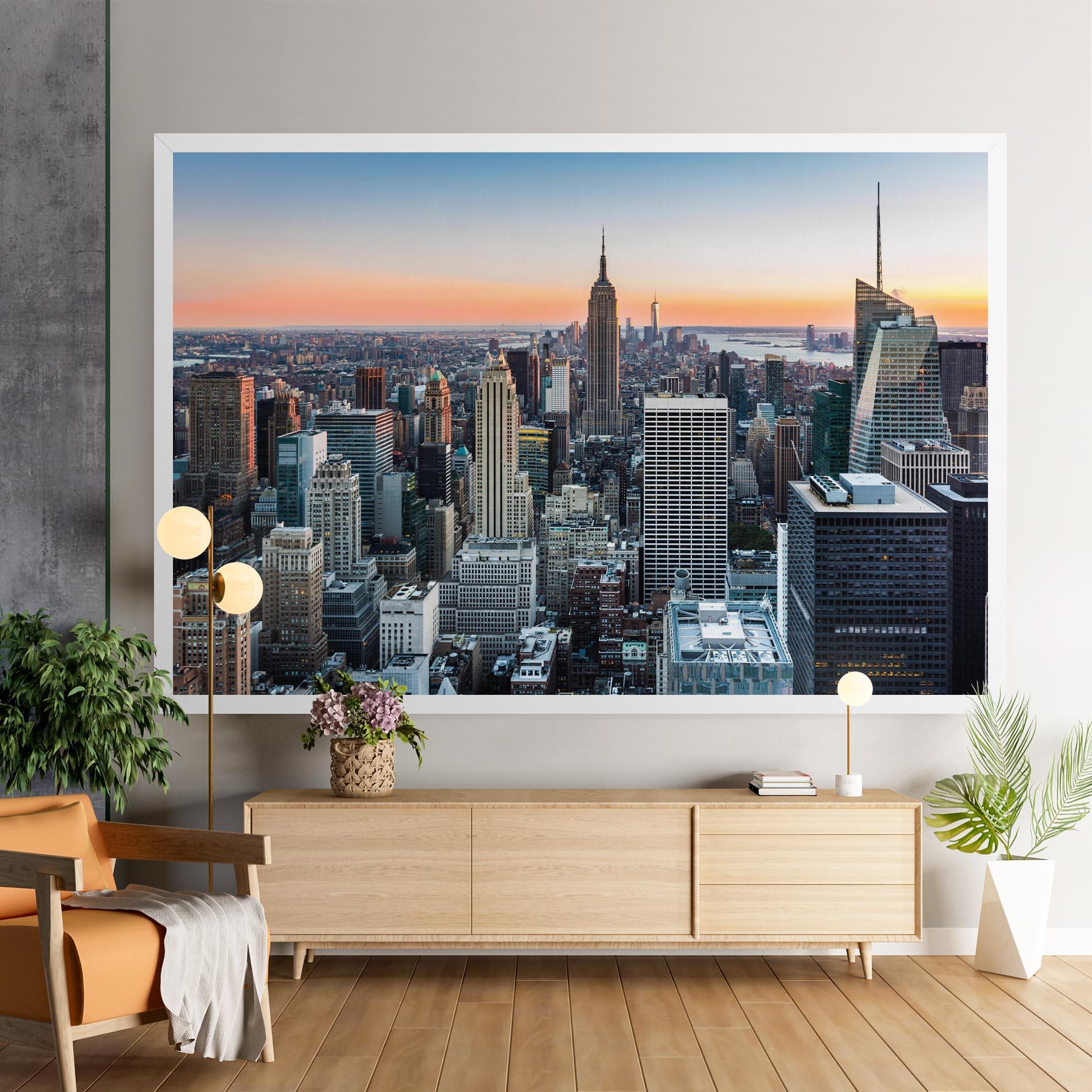 Vászonkép New York Skyline mockup 9
