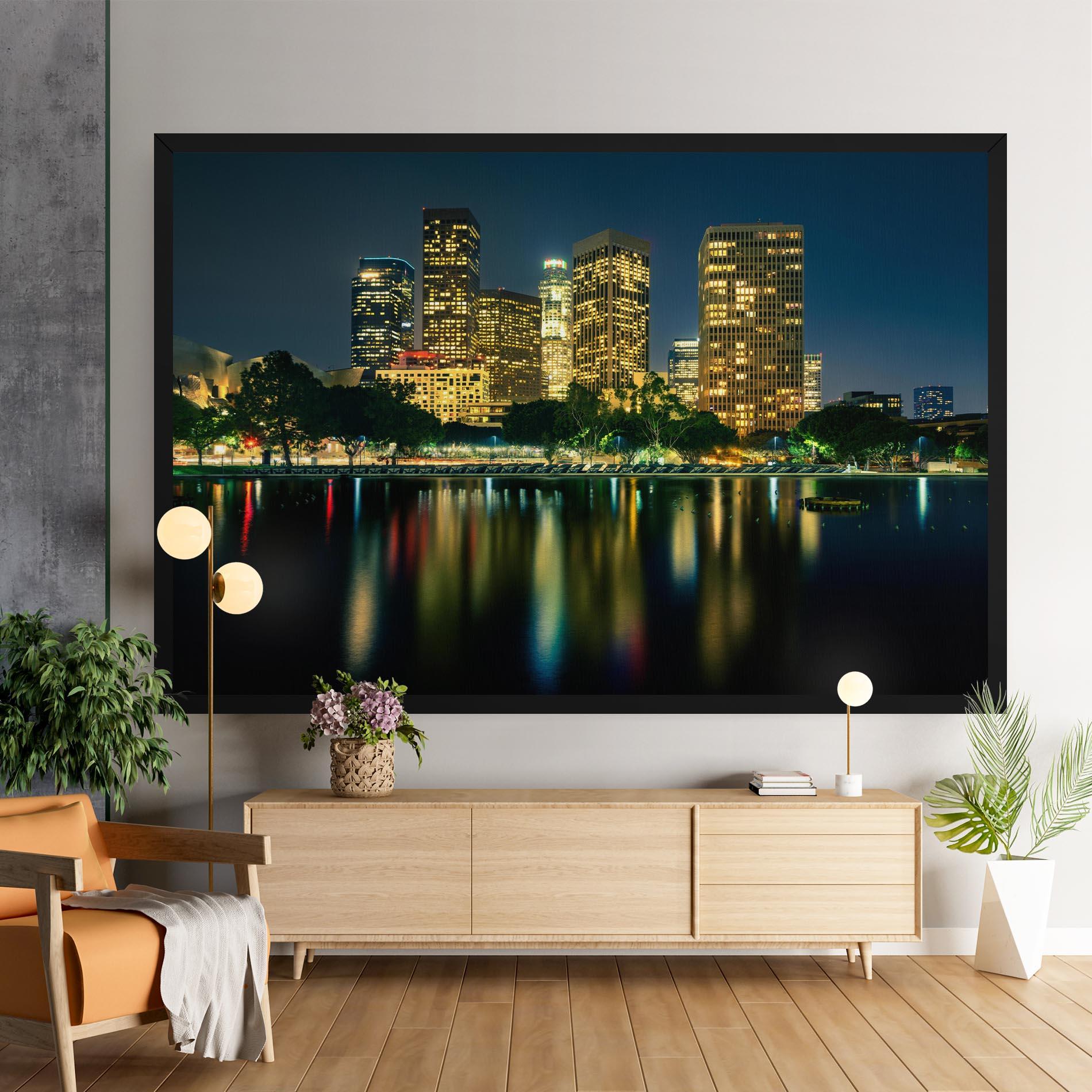 Vászonkép Los Angeles Night mockup 9