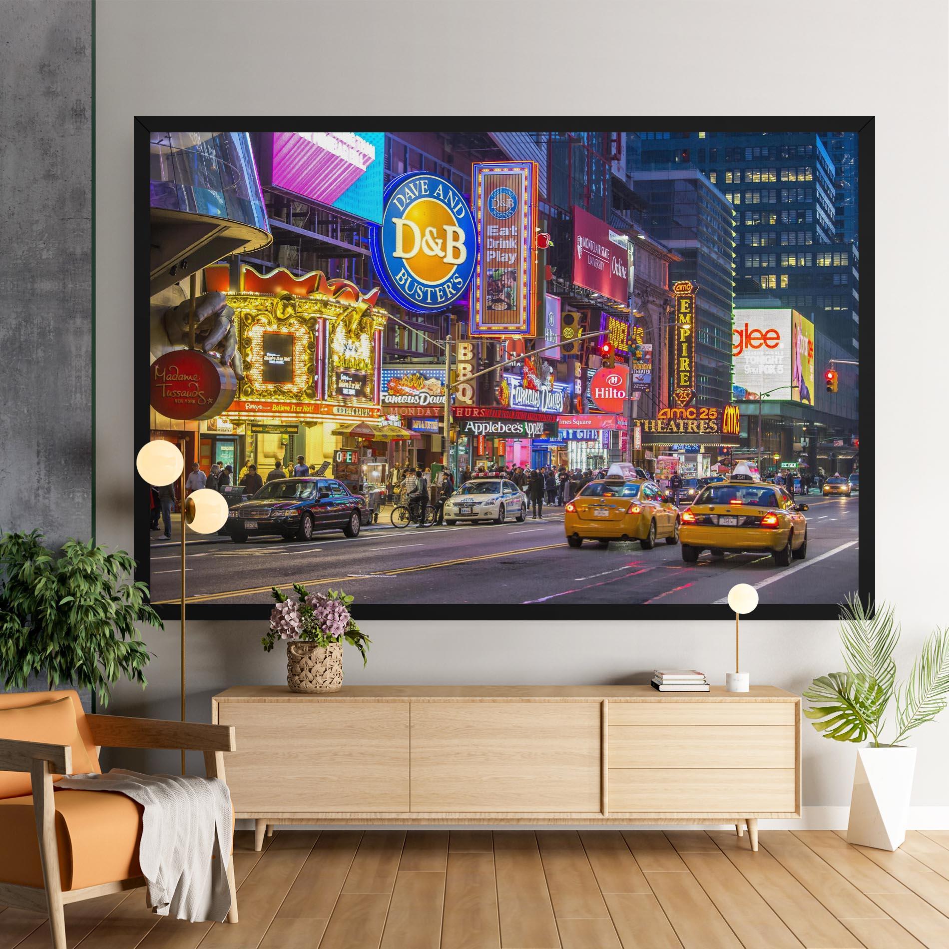 Vászonkép New York Lights mockup 9