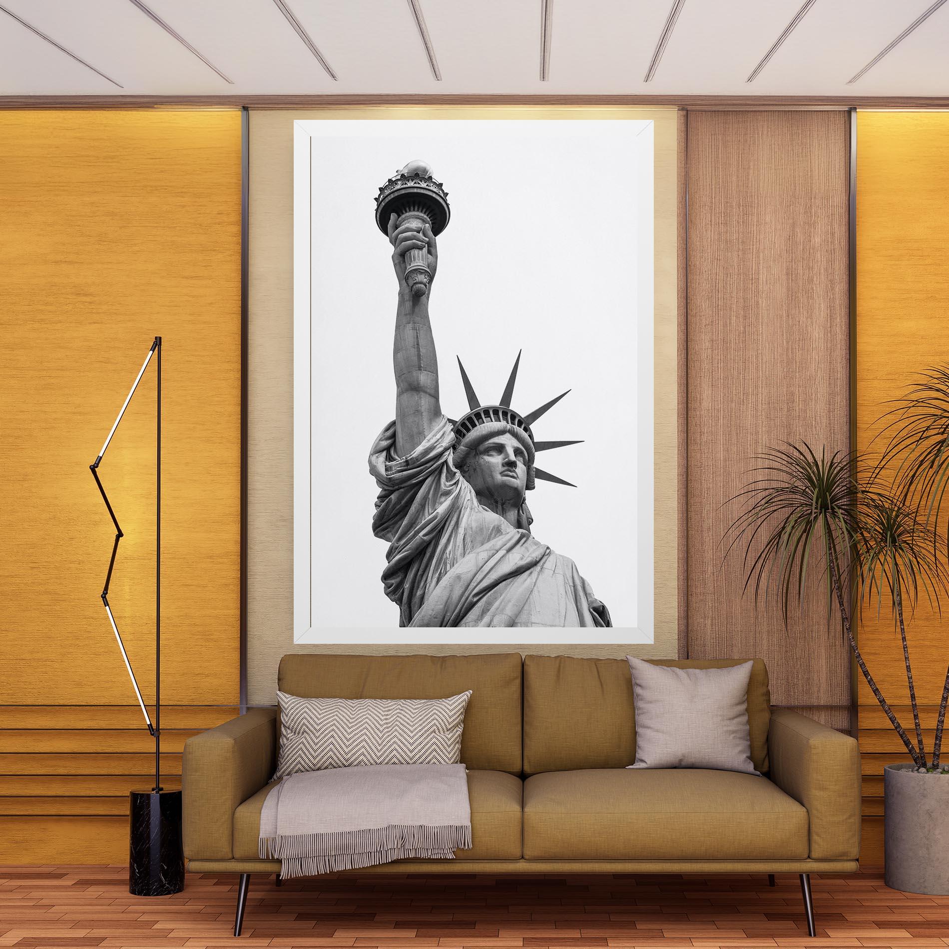 Vászonkép Liberty Statue mockup 9