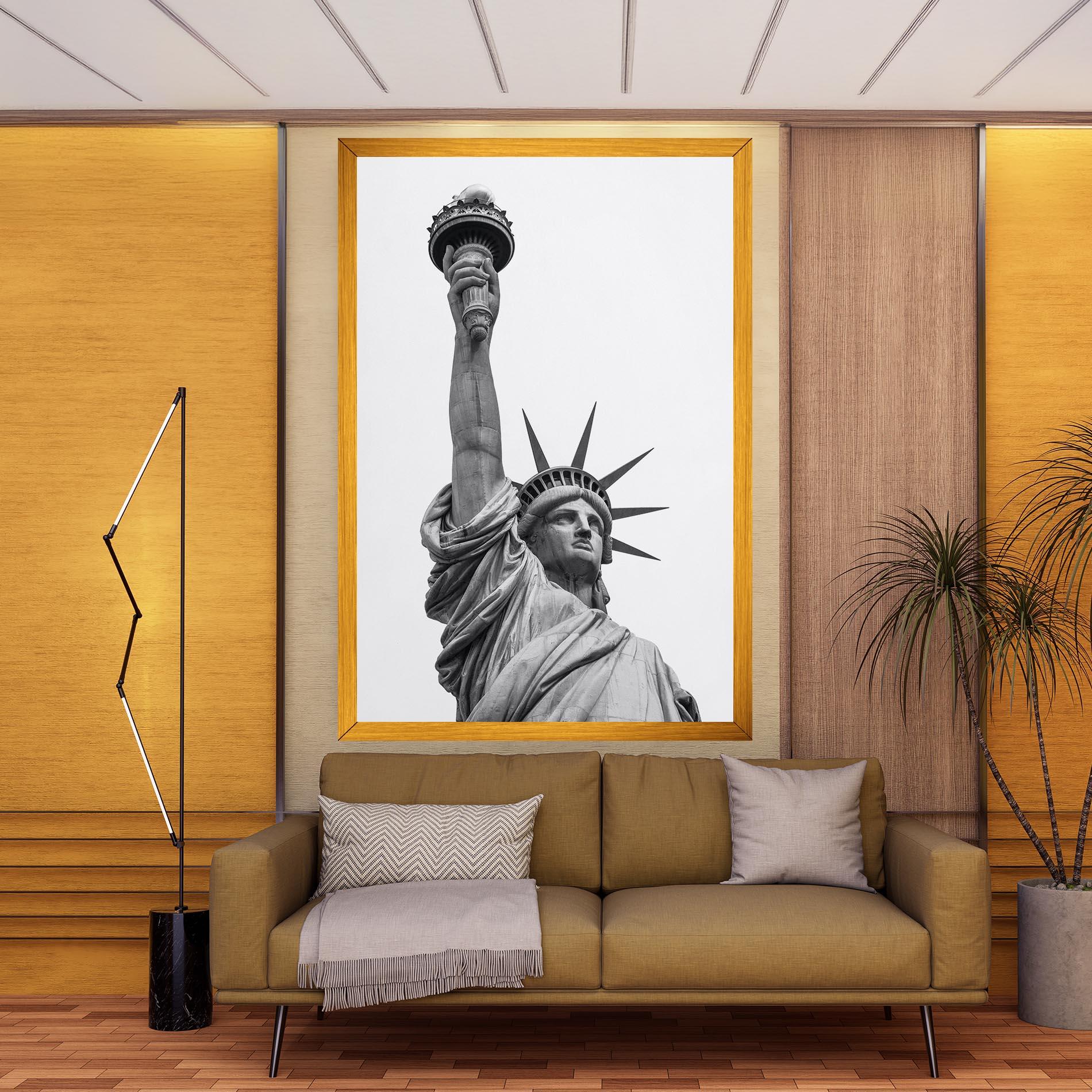 Vászonkép Liberty Statue mockup 9