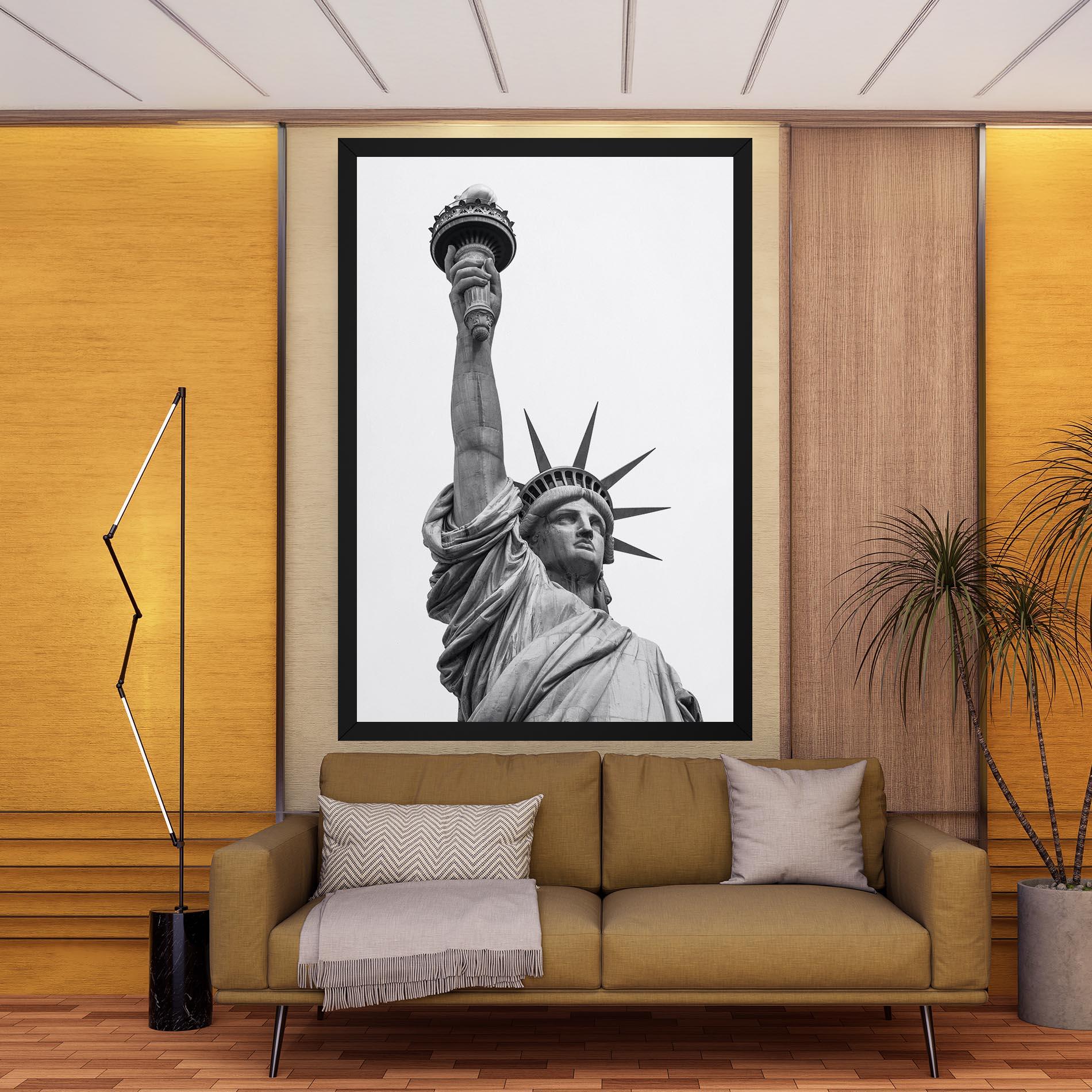 Vászonkép Liberty Statue mockup 9