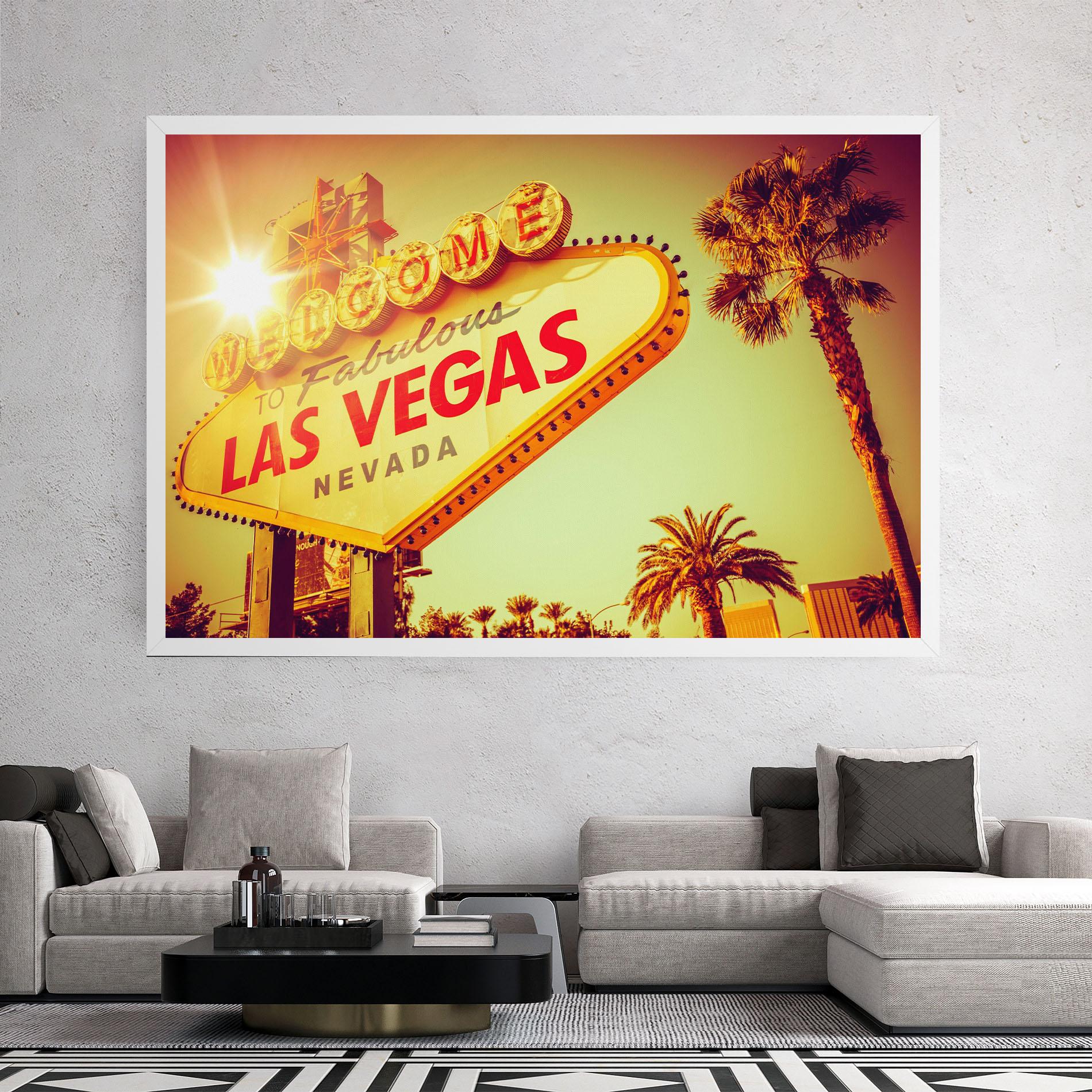 Vászonkép Las Vegas Nevada mockup 2