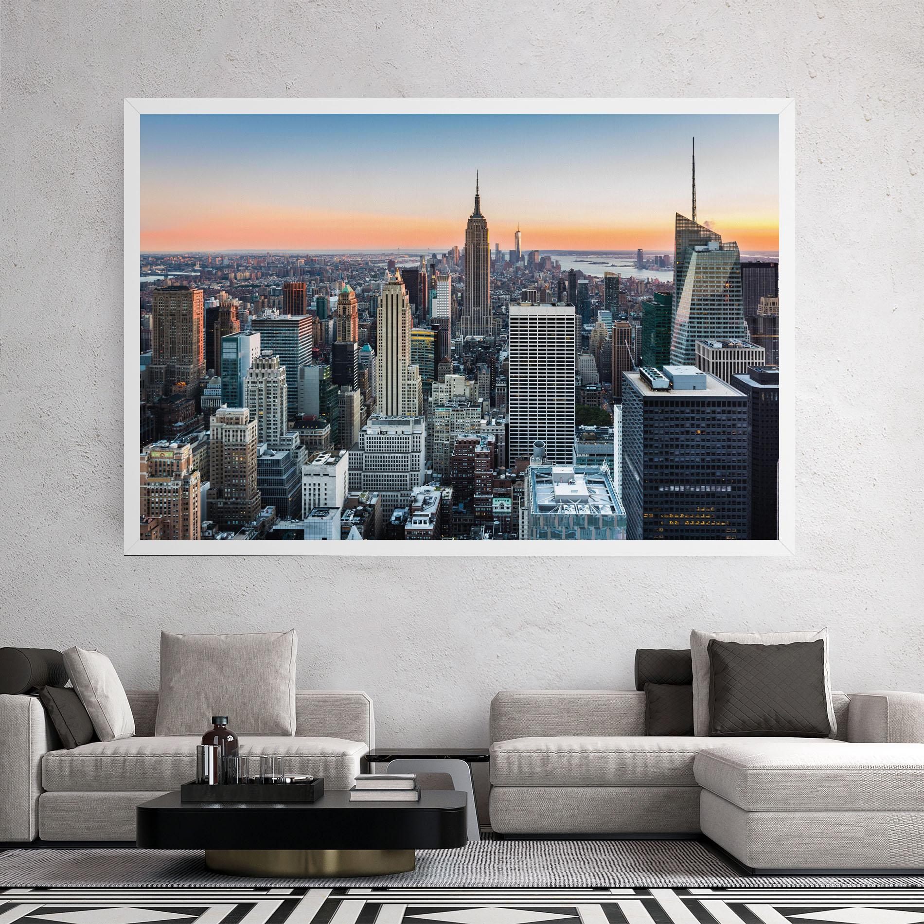 Vászonkép New York Skyline mockup 2
