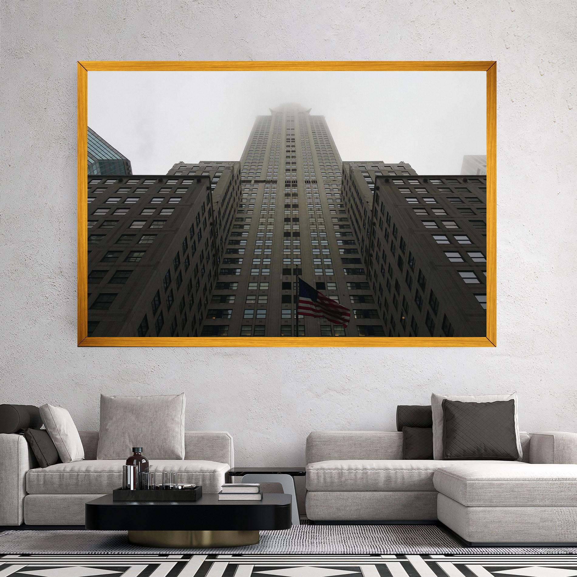 Vászonkép New York City Skyscraper mockup 2