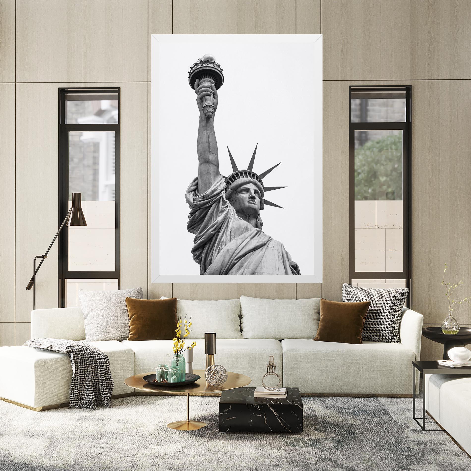 Vászonkép Liberty Statue mockup 2