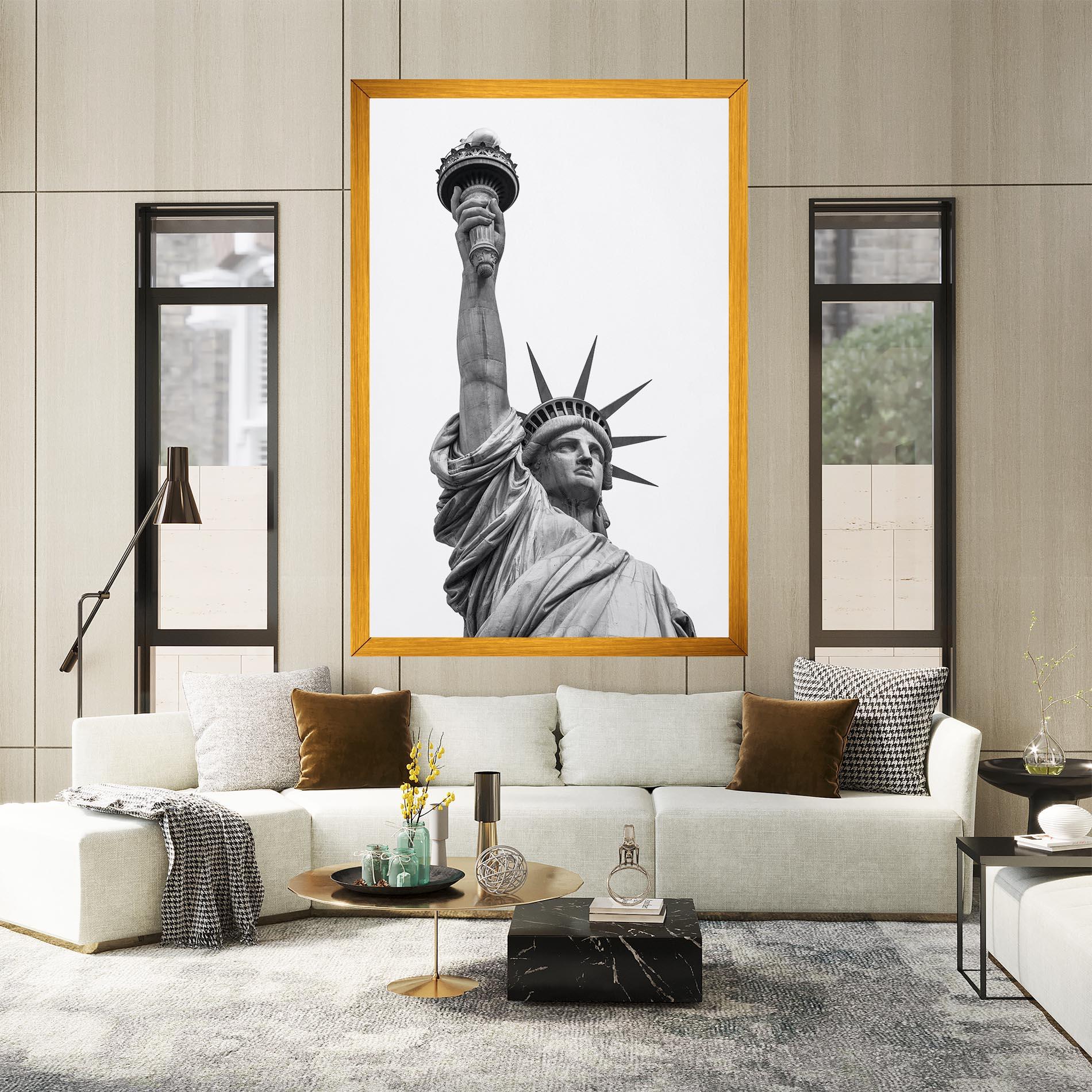 Vászonkép Liberty Statue mockup 2