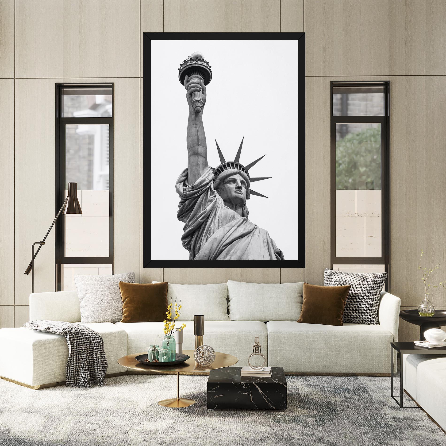 Vászonkép Liberty Statue mockup 2