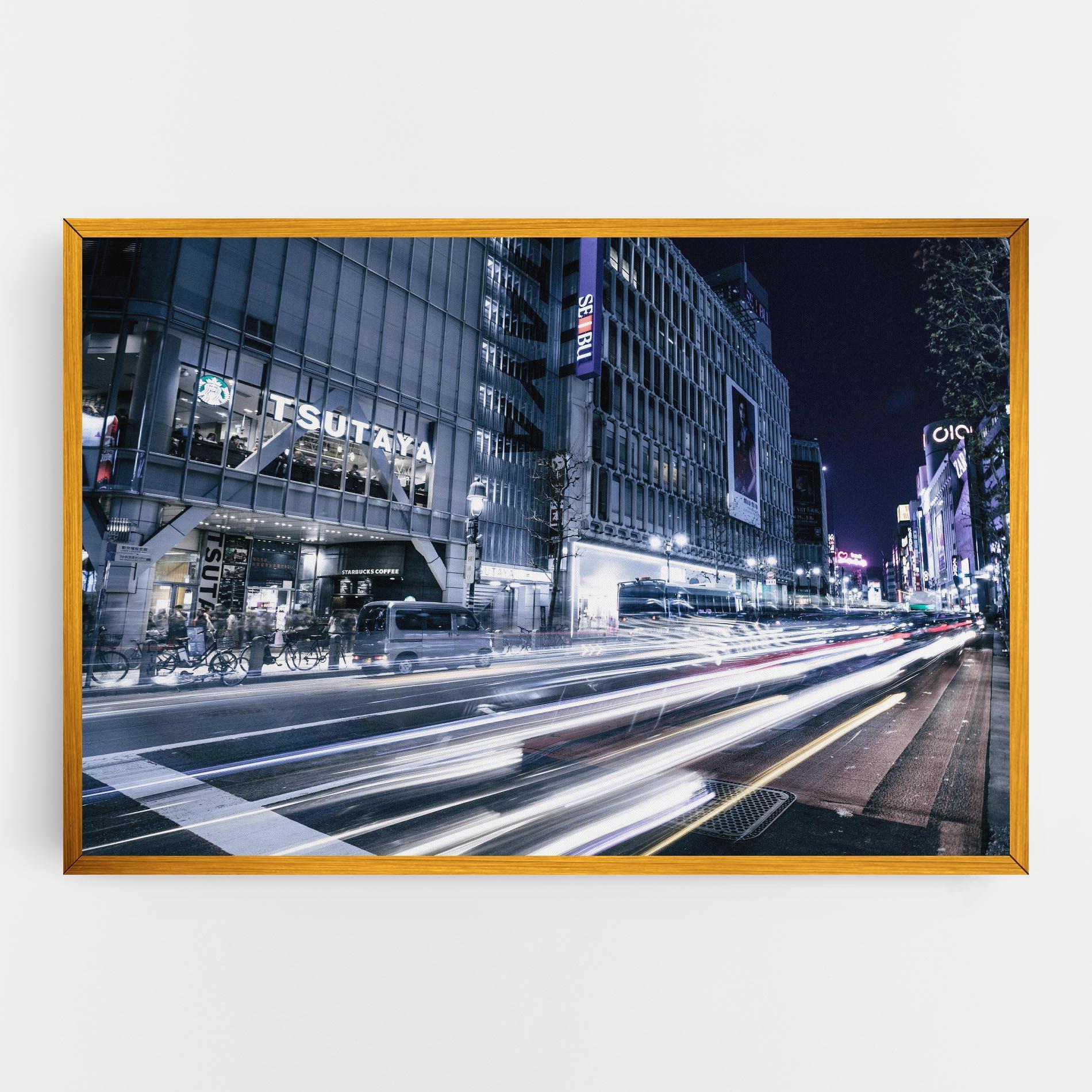 Vászonkép Road Traffic mockup 0