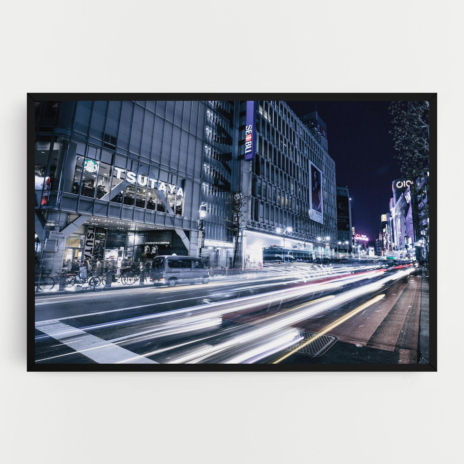 Vászonkép Road Traffic mockup 0