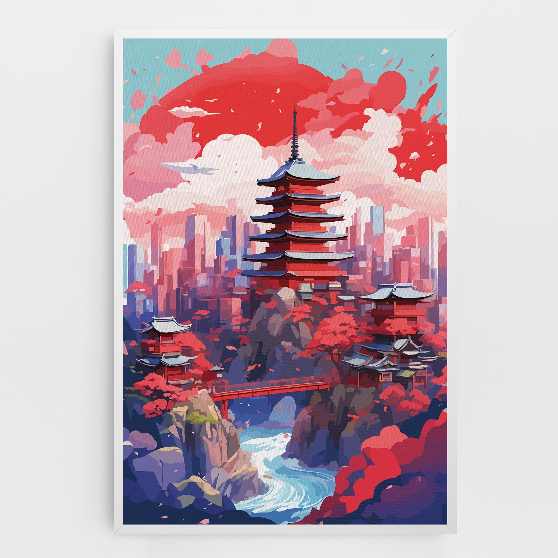 Vászonkép City Style Art mockup 0