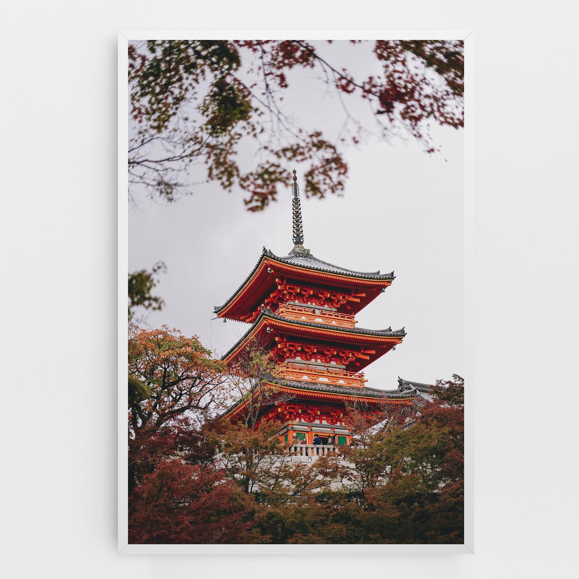 Vászonkép Kiyomizu Dera mockup 0