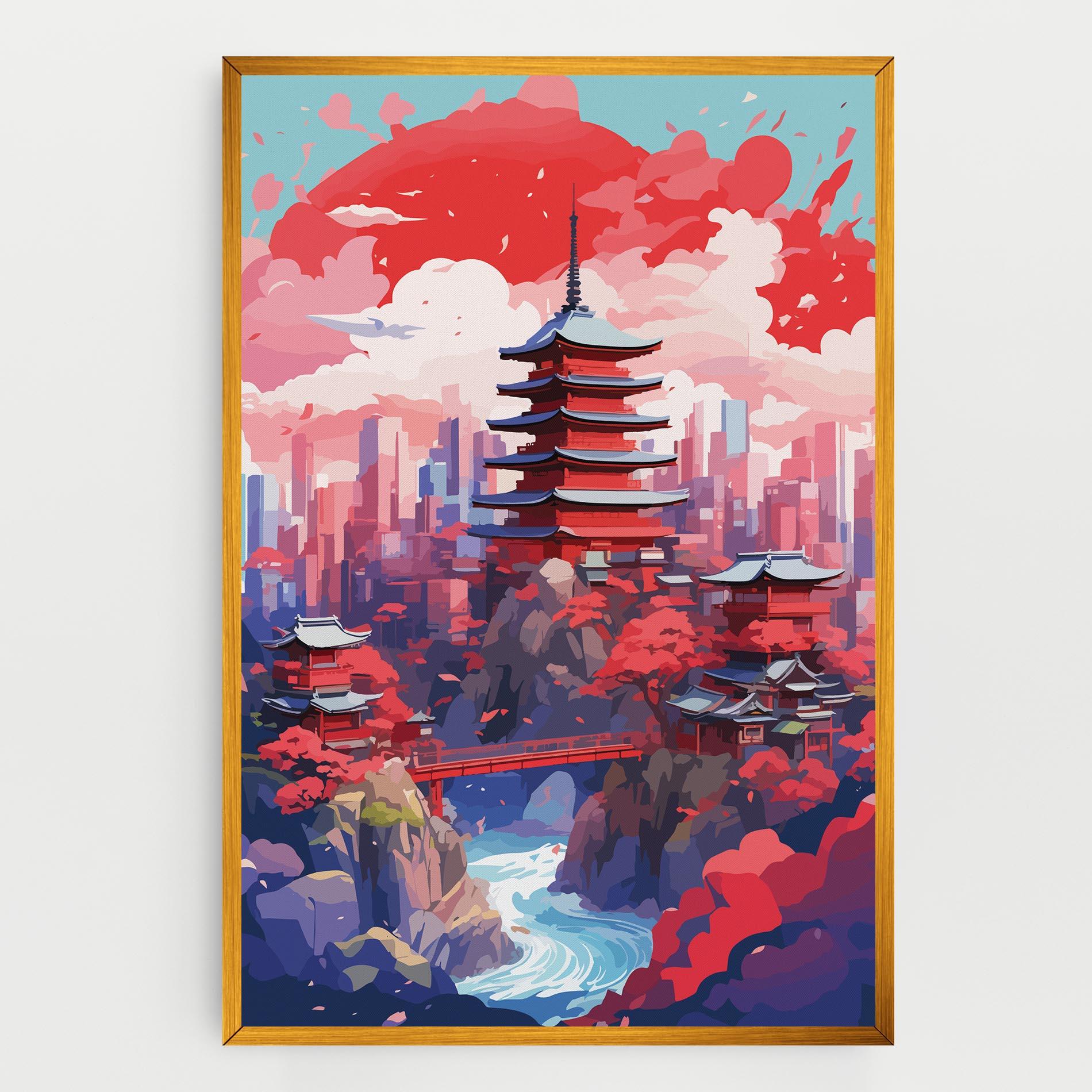 Vászonkép City Style Art mockup 0