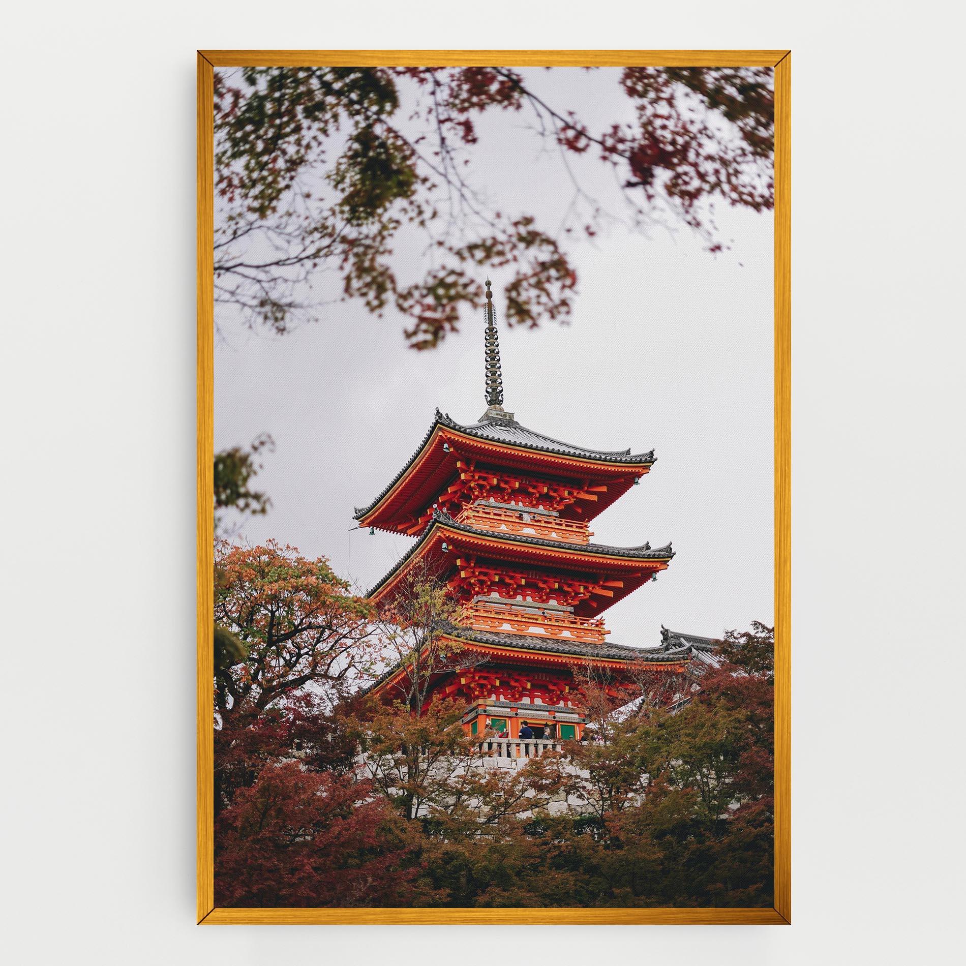 Vászonkép Kiyomizu Dera mockup 0