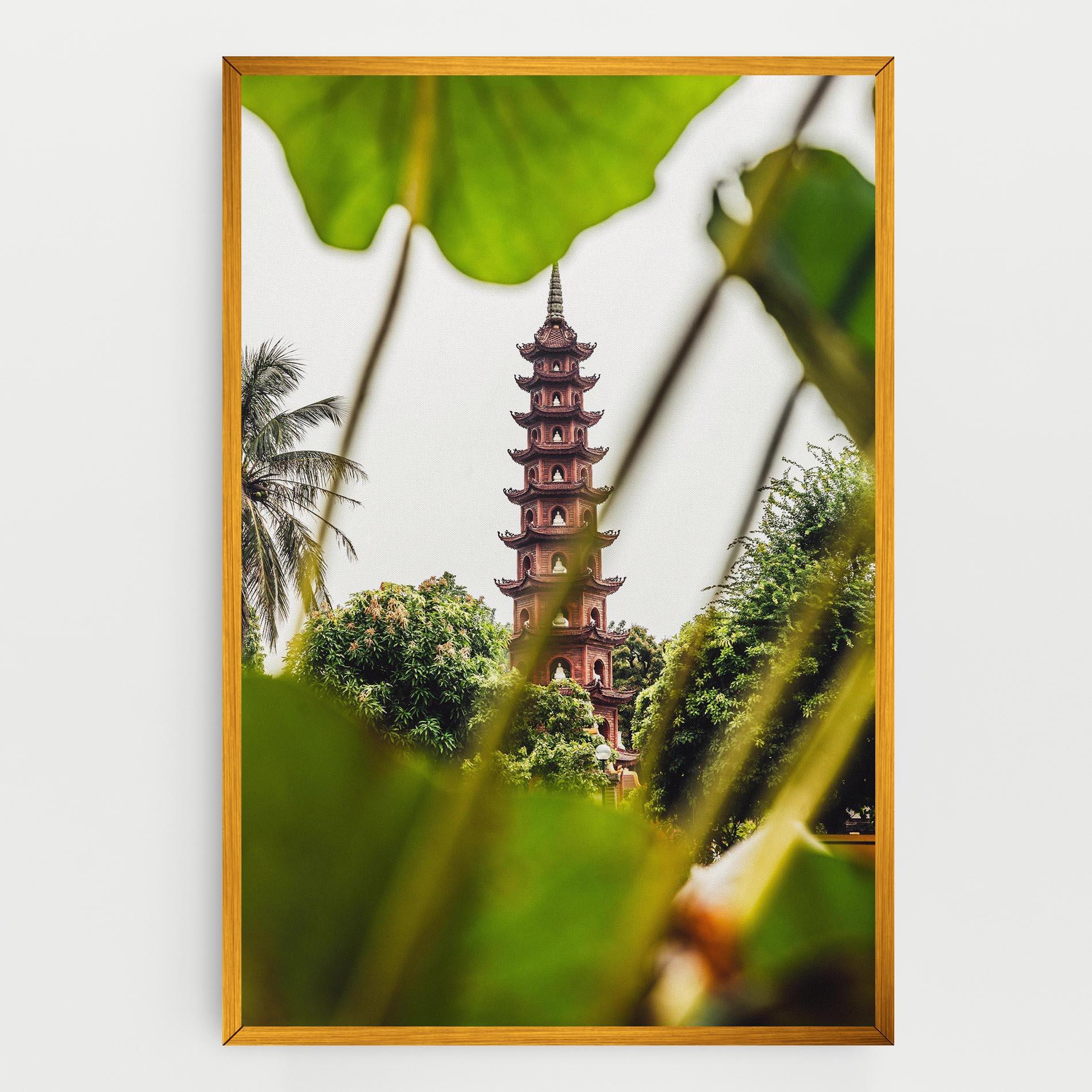 Vászonkép Tran Quoc Pagoda mockup 0