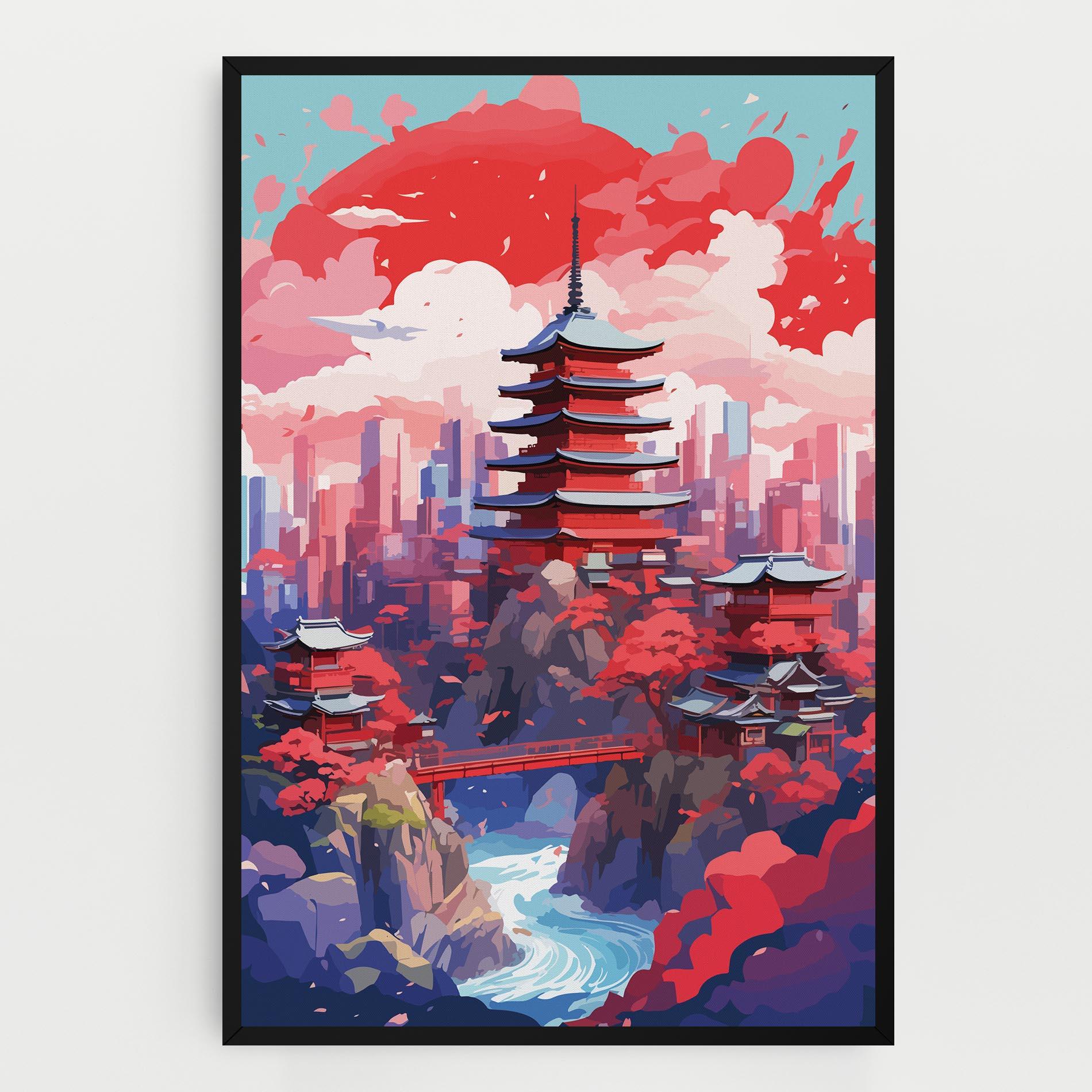 Vászonkép City Style Art mockup 0