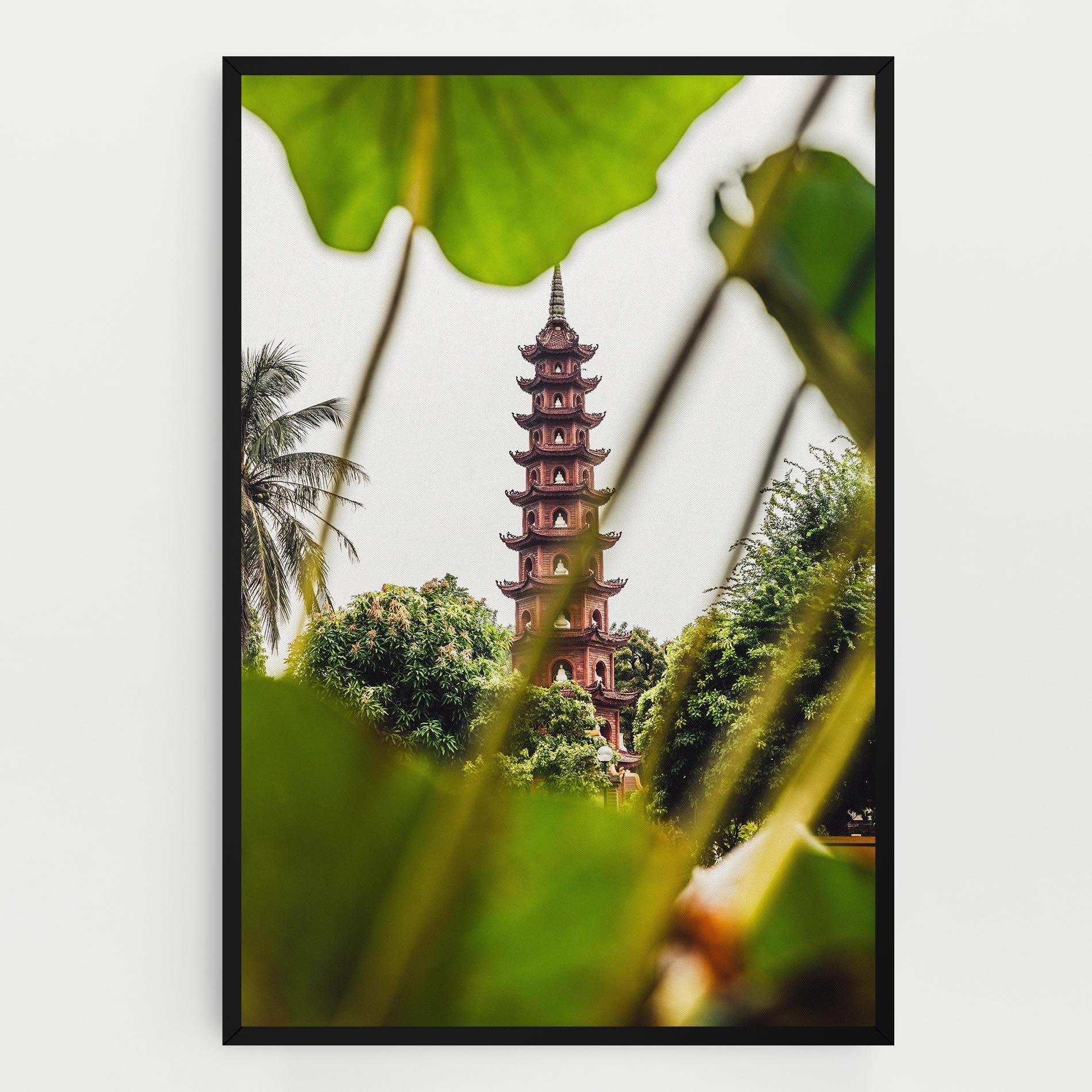Vászonkép Tran Quoc Pagoda mockup 0