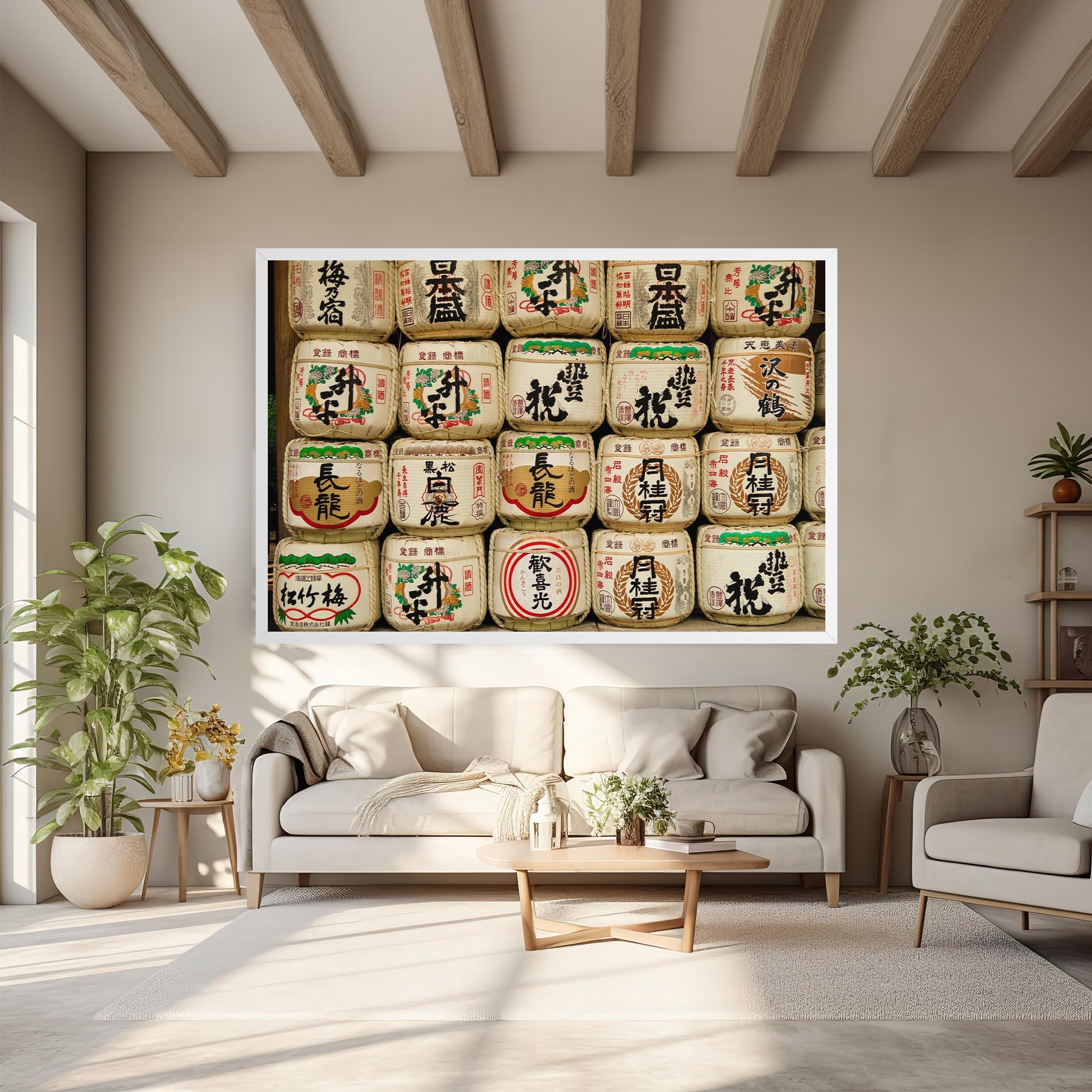 Vászonkép Meiji Jingu Shrine mockup 6