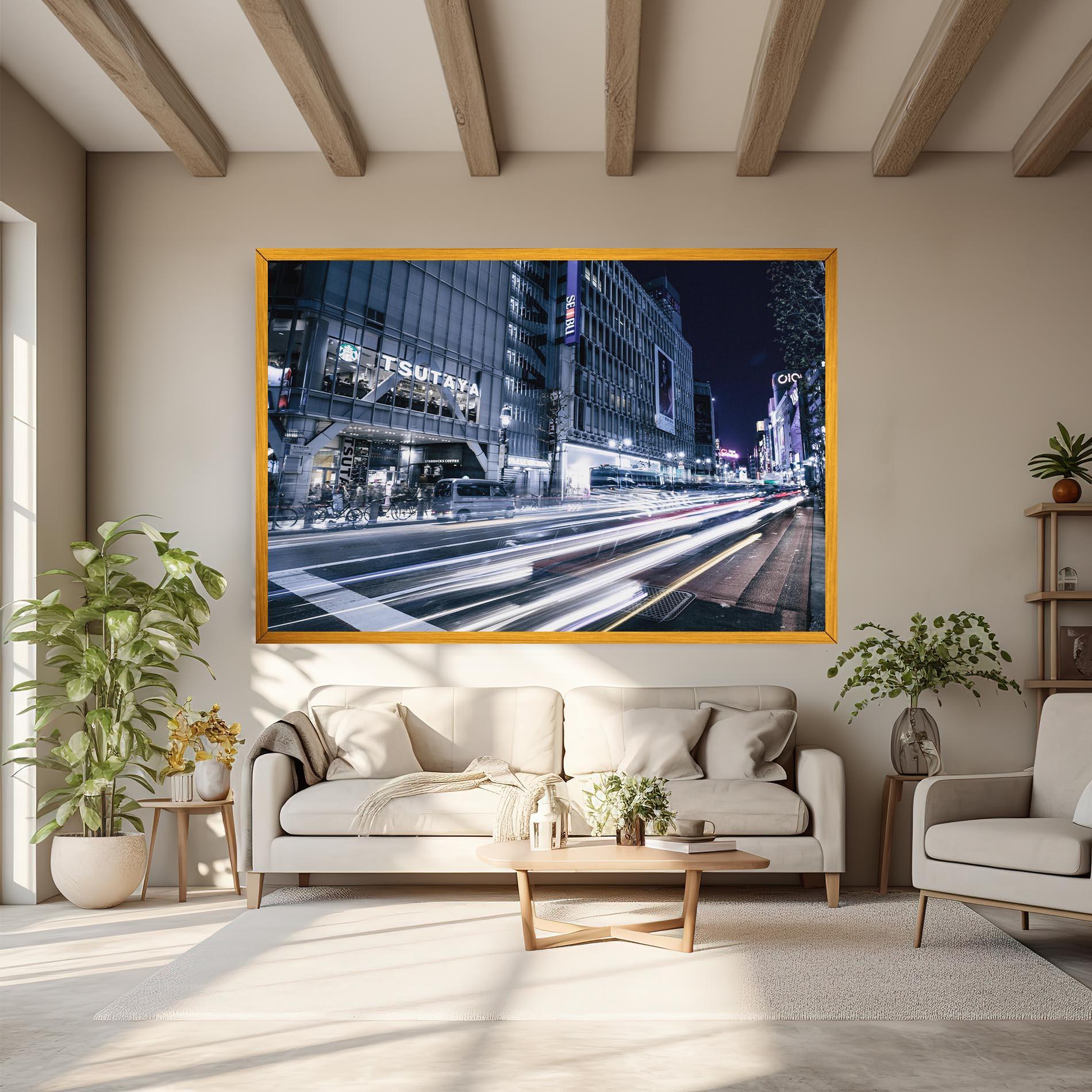 Vászonkép Road Traffic mockup 6