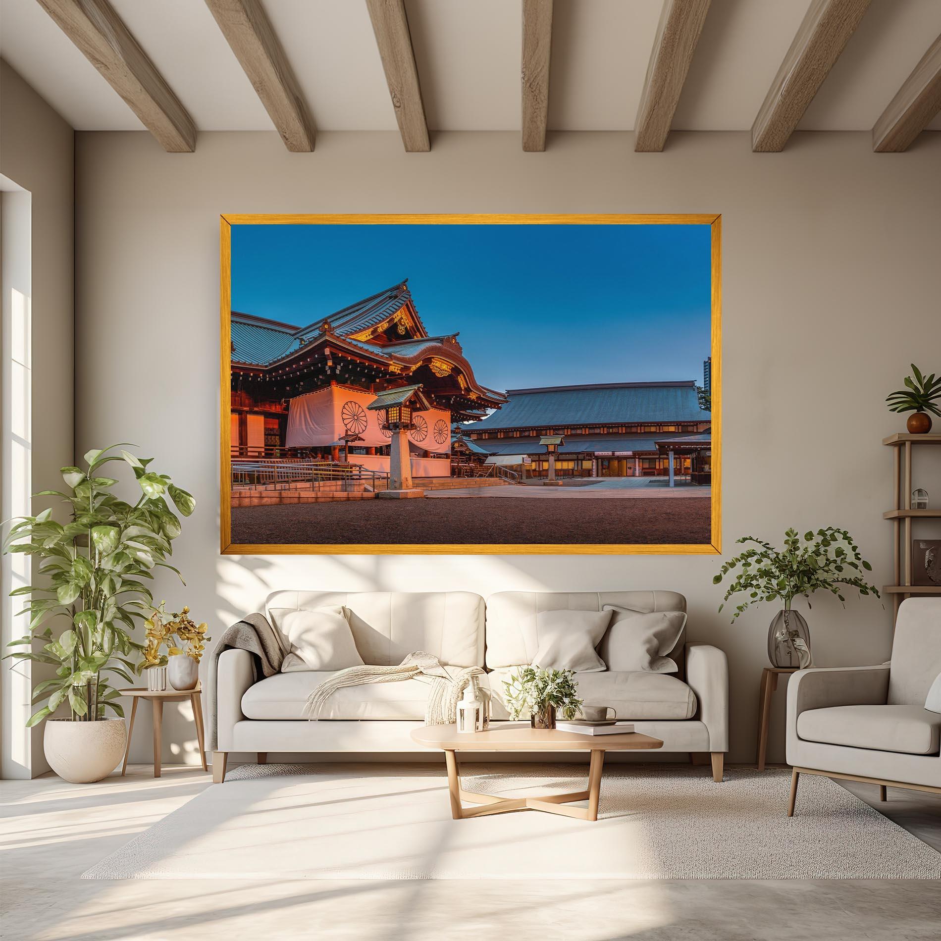 Vászonkép Yasukuni Jinja mockup 6