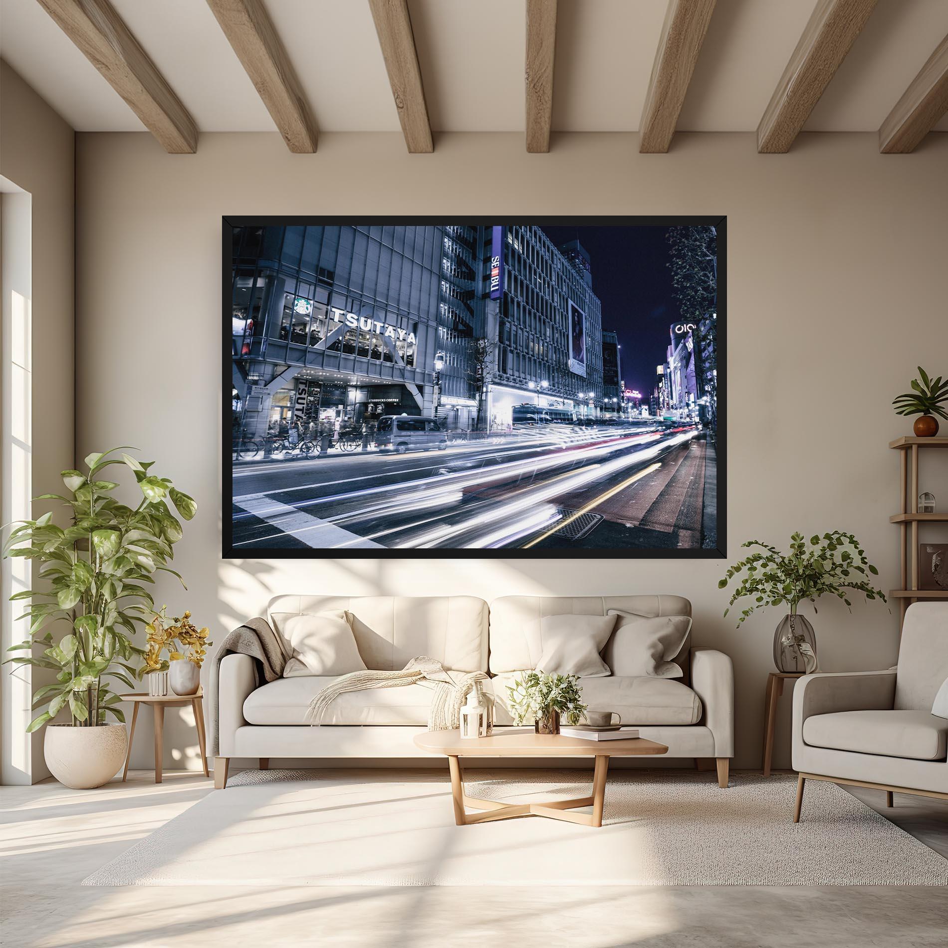 Vászonkép Road Traffic mockup 6