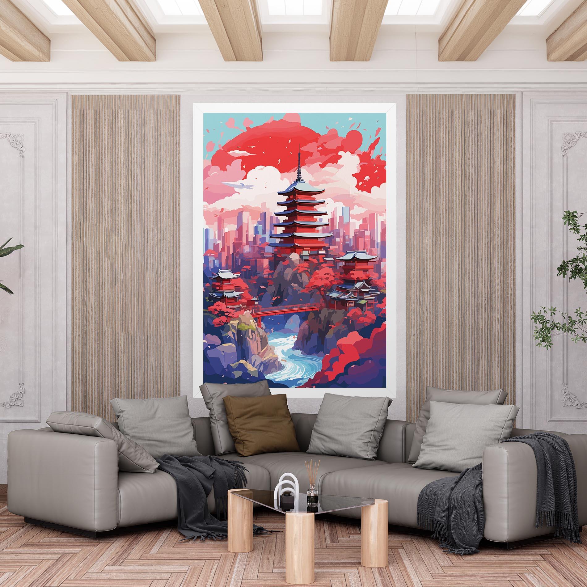 Vászonkép City Style Art mockup 6