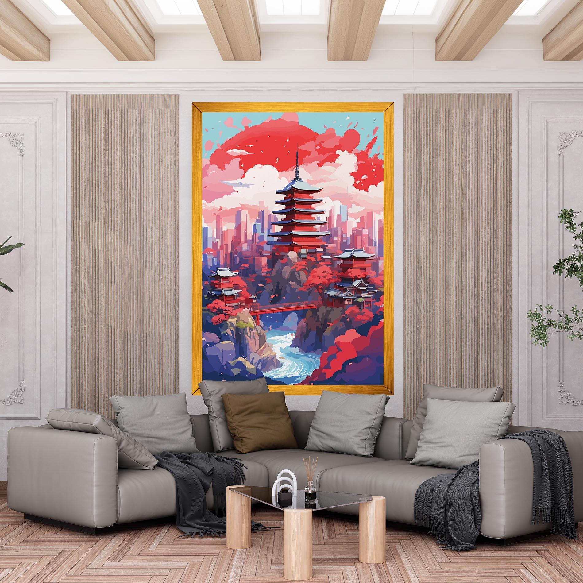 Vászonkép City Style Art mockup 6