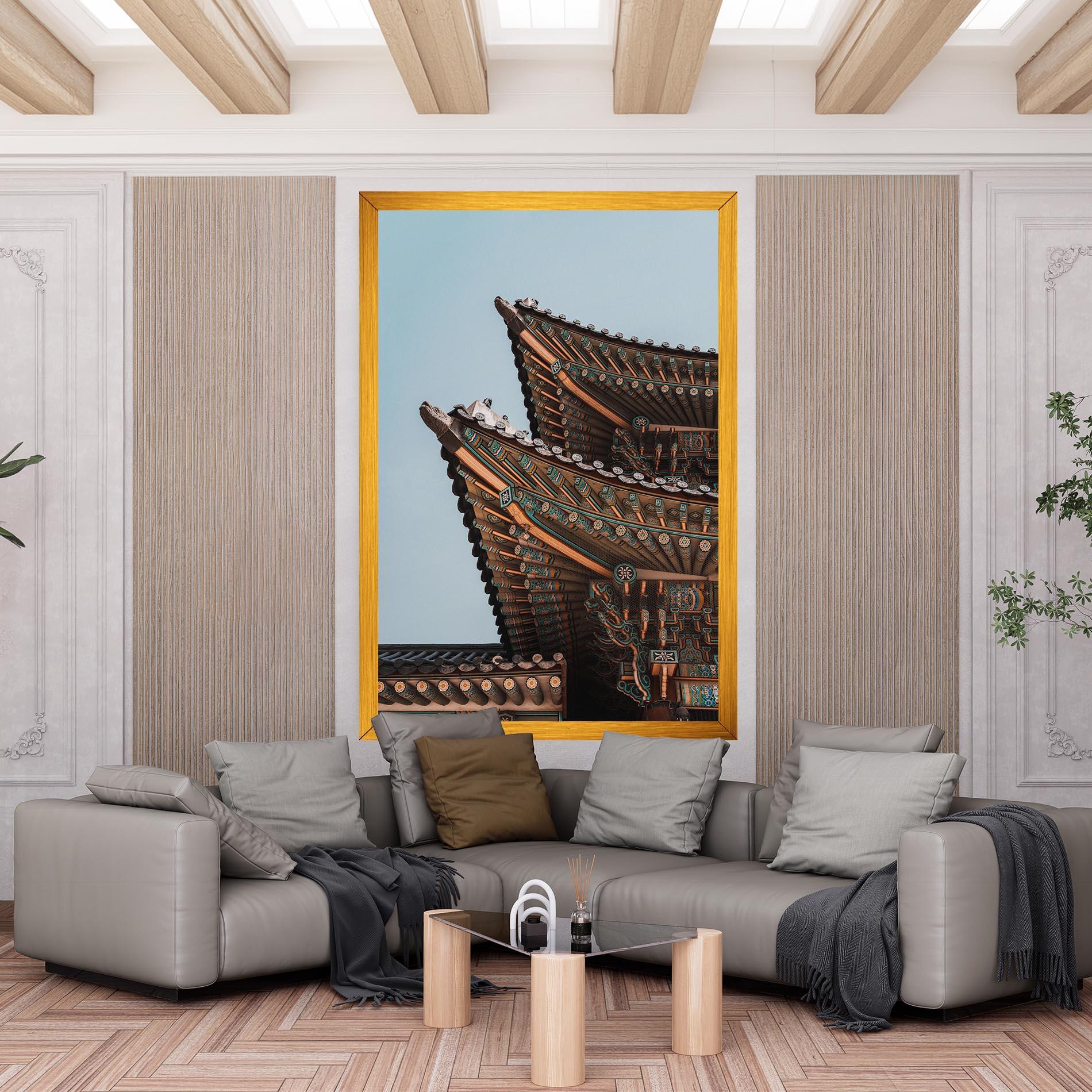 Vászonkép Gyeongbokgung mockup 6