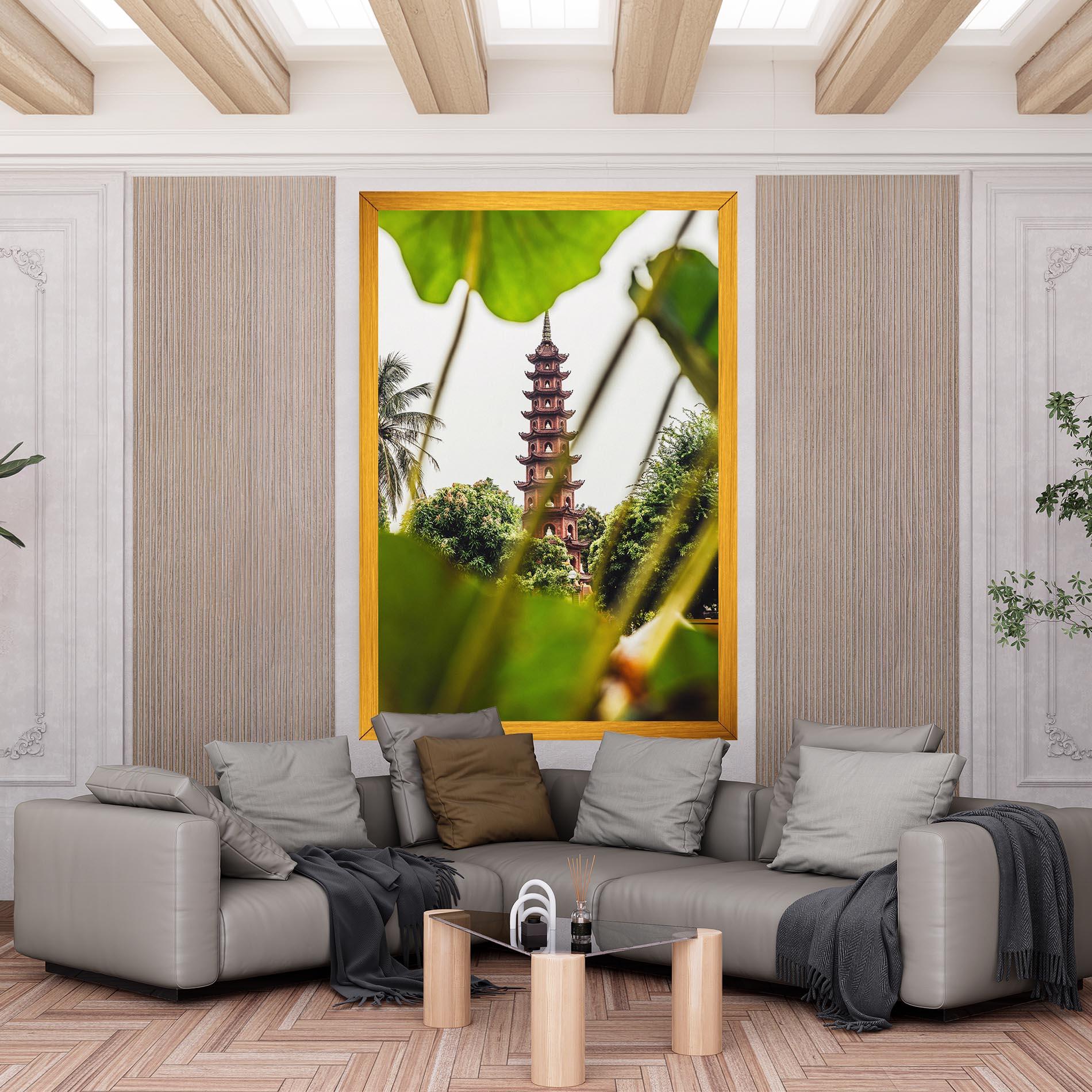 Vászonkép Tran Quoc Pagoda mockup 6