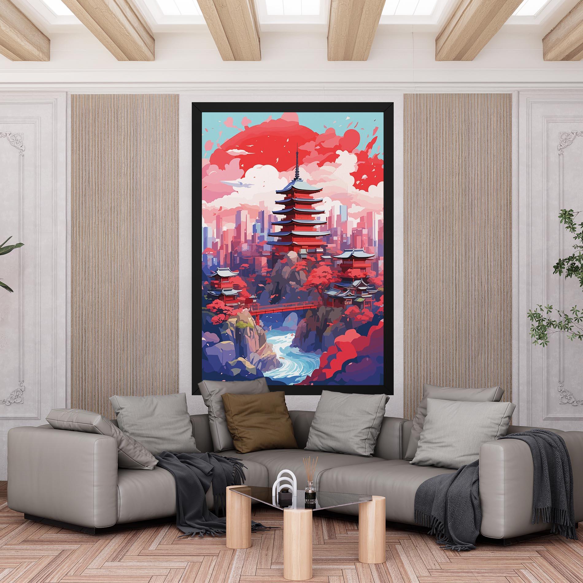 Vászonkép City Style Art mockup 6