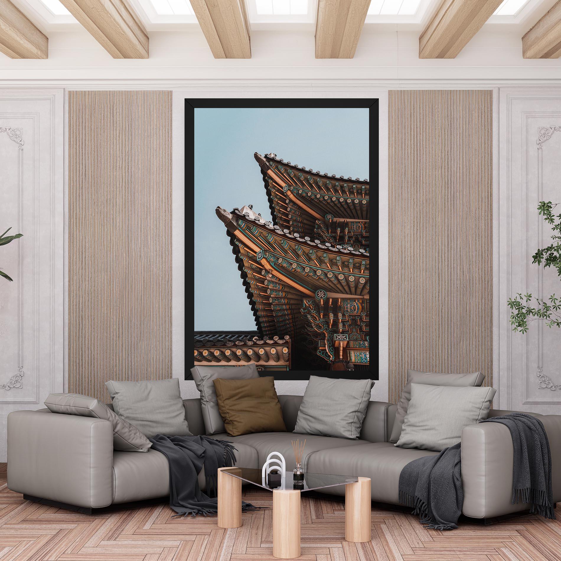 Vászonkép Gyeongbokgung mockup 6