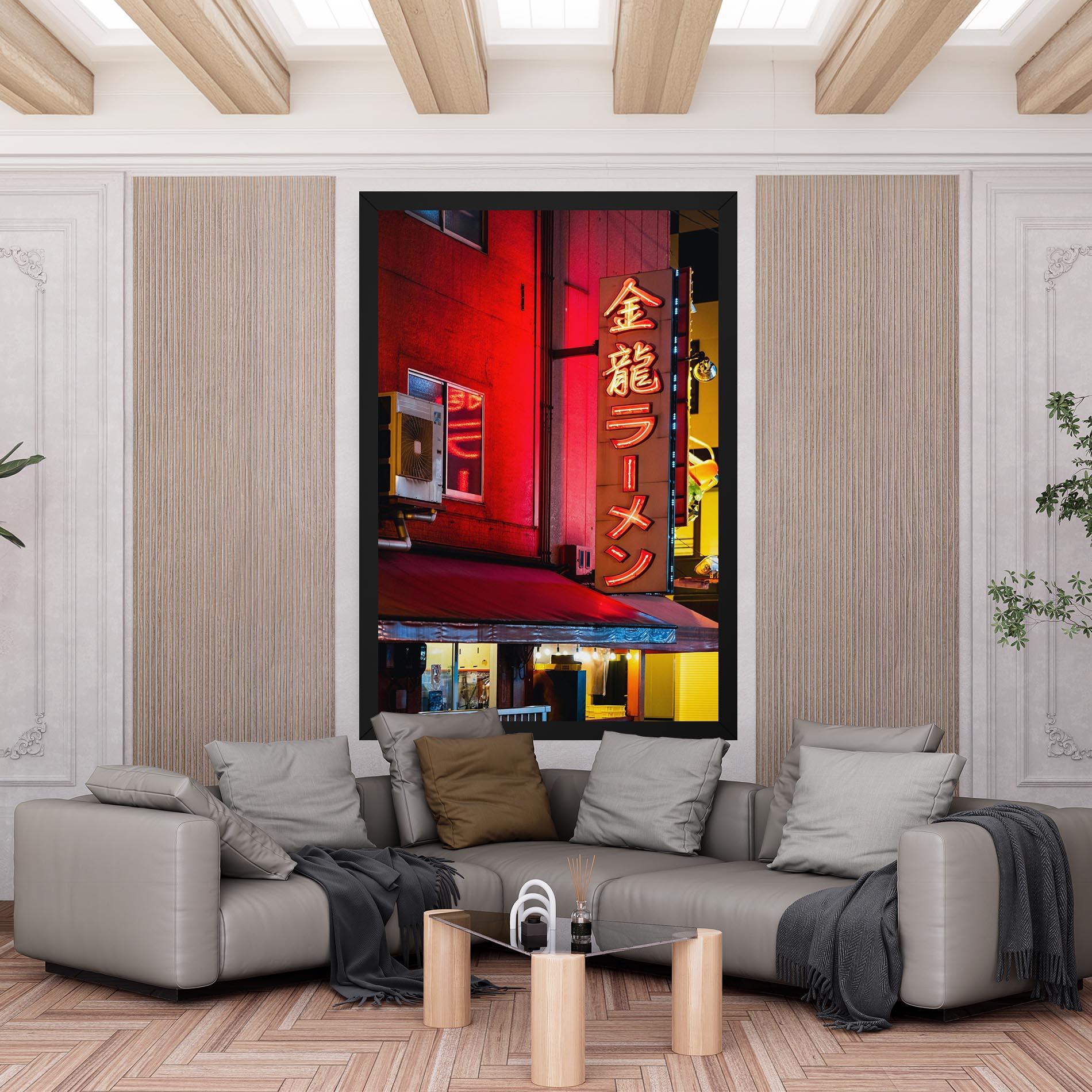 Vászonkép Ramen Restaurant mockup 6