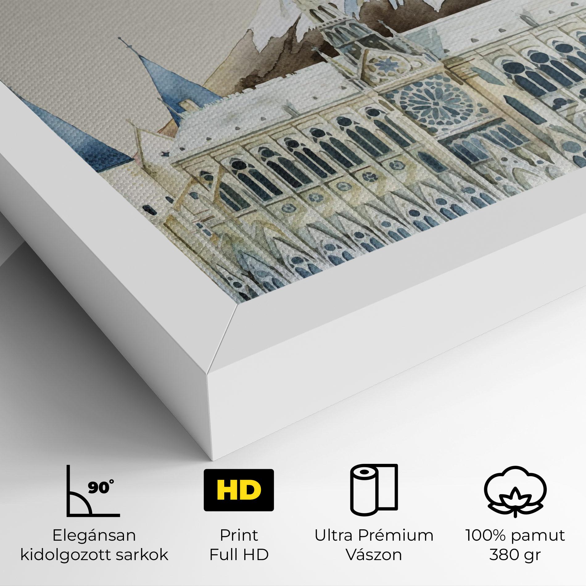 Vászonkép City Mix mockup 4