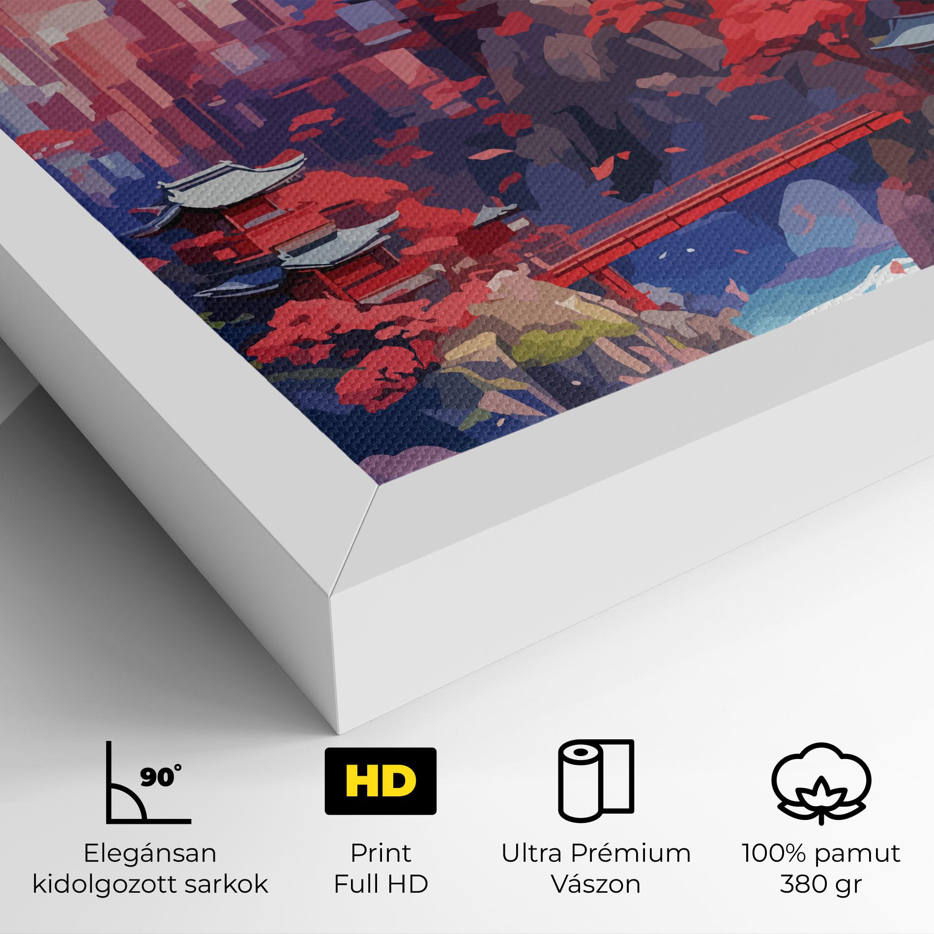 Vászonkép City Style Art mockup 4