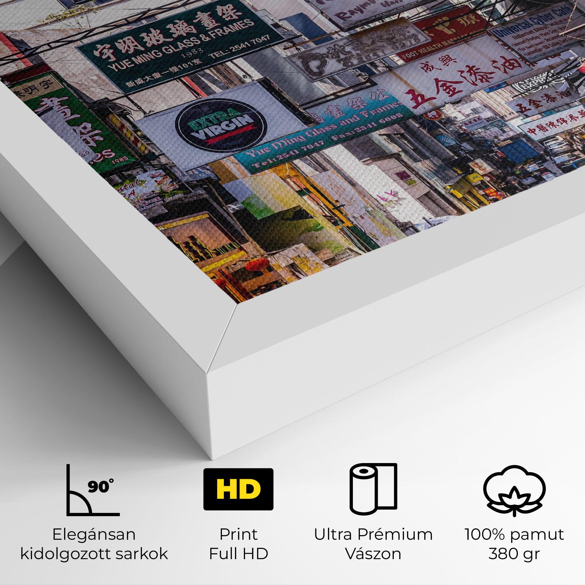 Vászonkép Mong Kok mockup 4