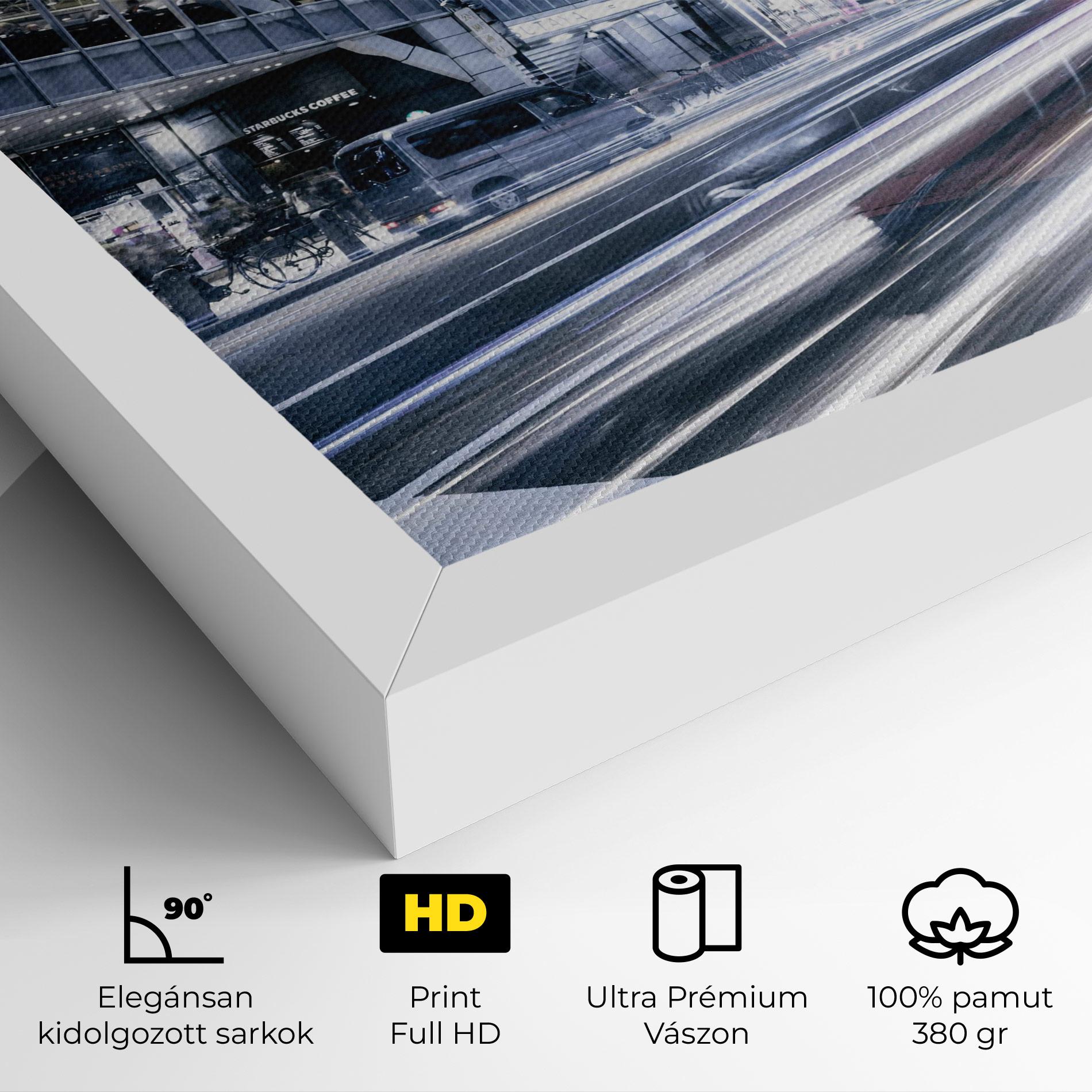 Vászonkép Road Traffic mockup 4