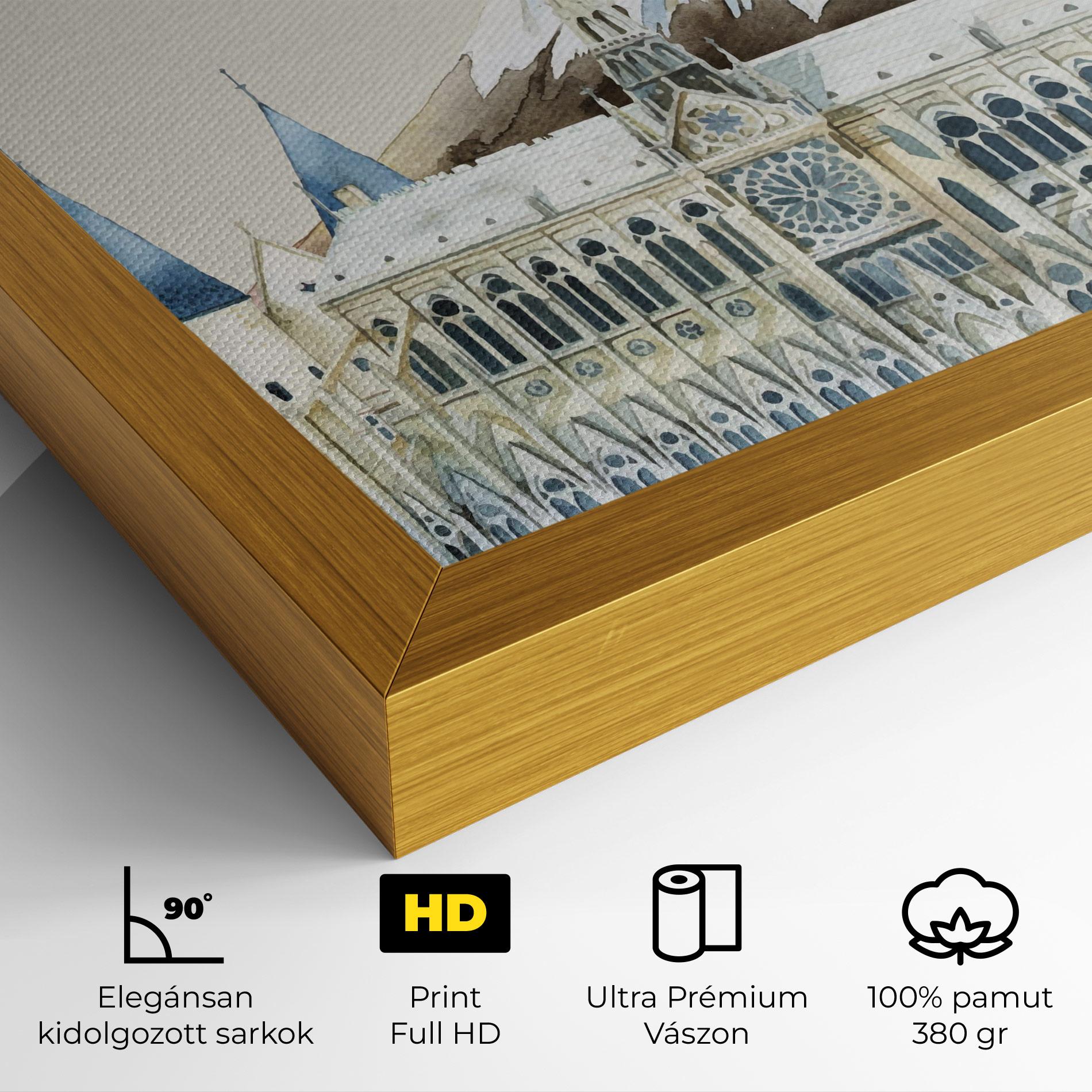 Vászonkép City Mix mockup 4