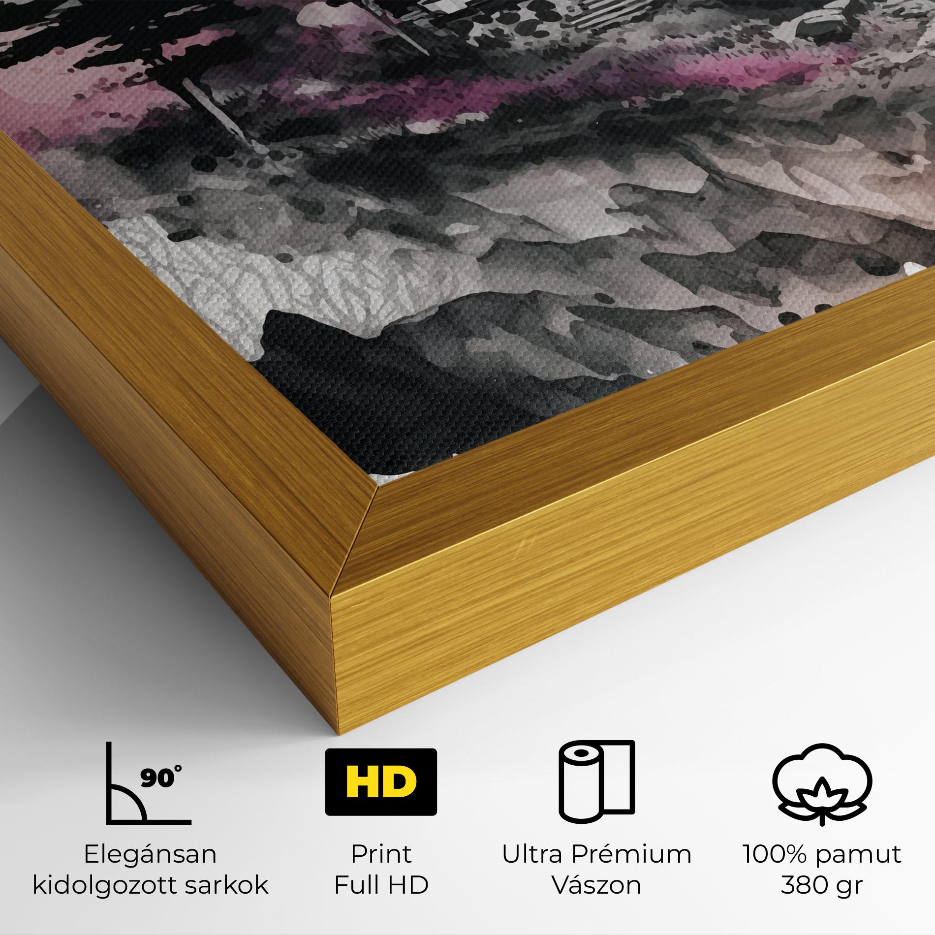 Vászonkép Japanese Temple Art mockup 4