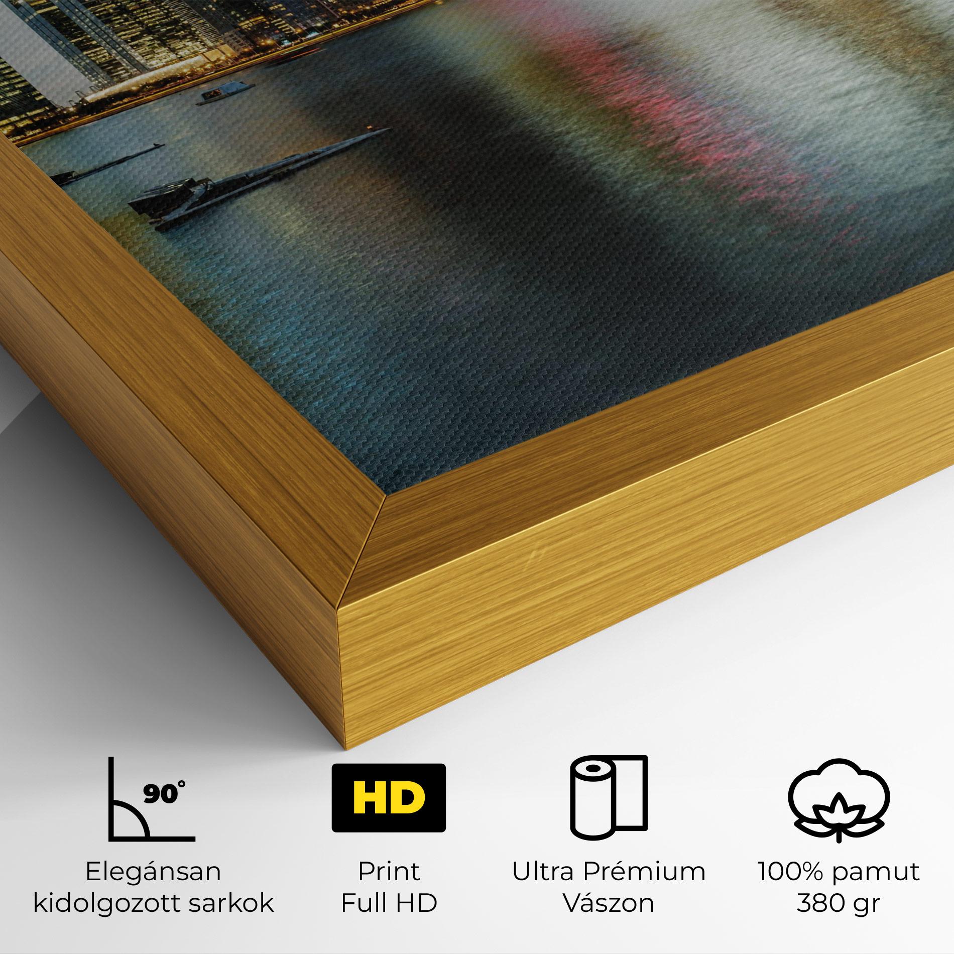 Vászonkép Singapore Skyline mockup 4