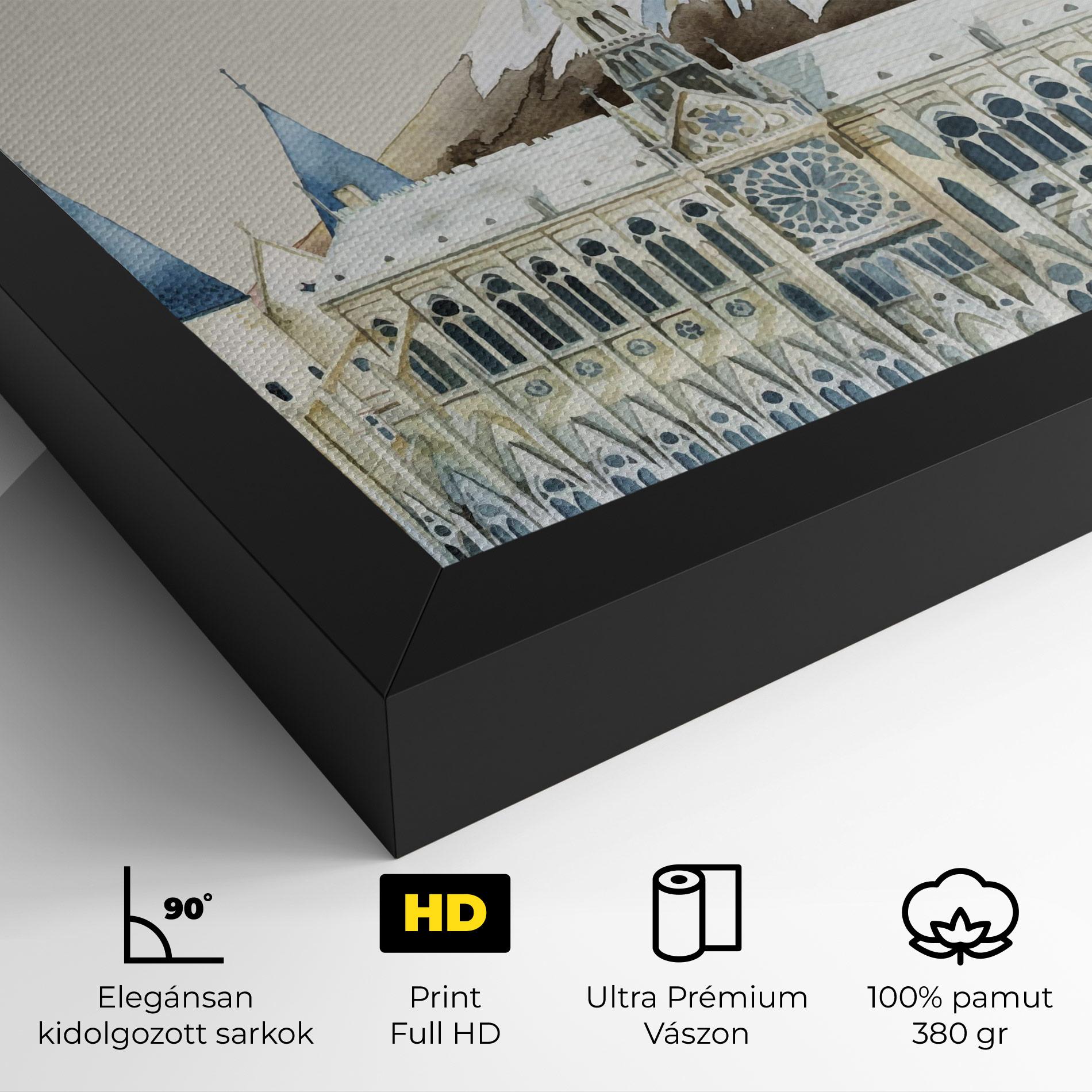 Vászonkép City Mix mockup 4