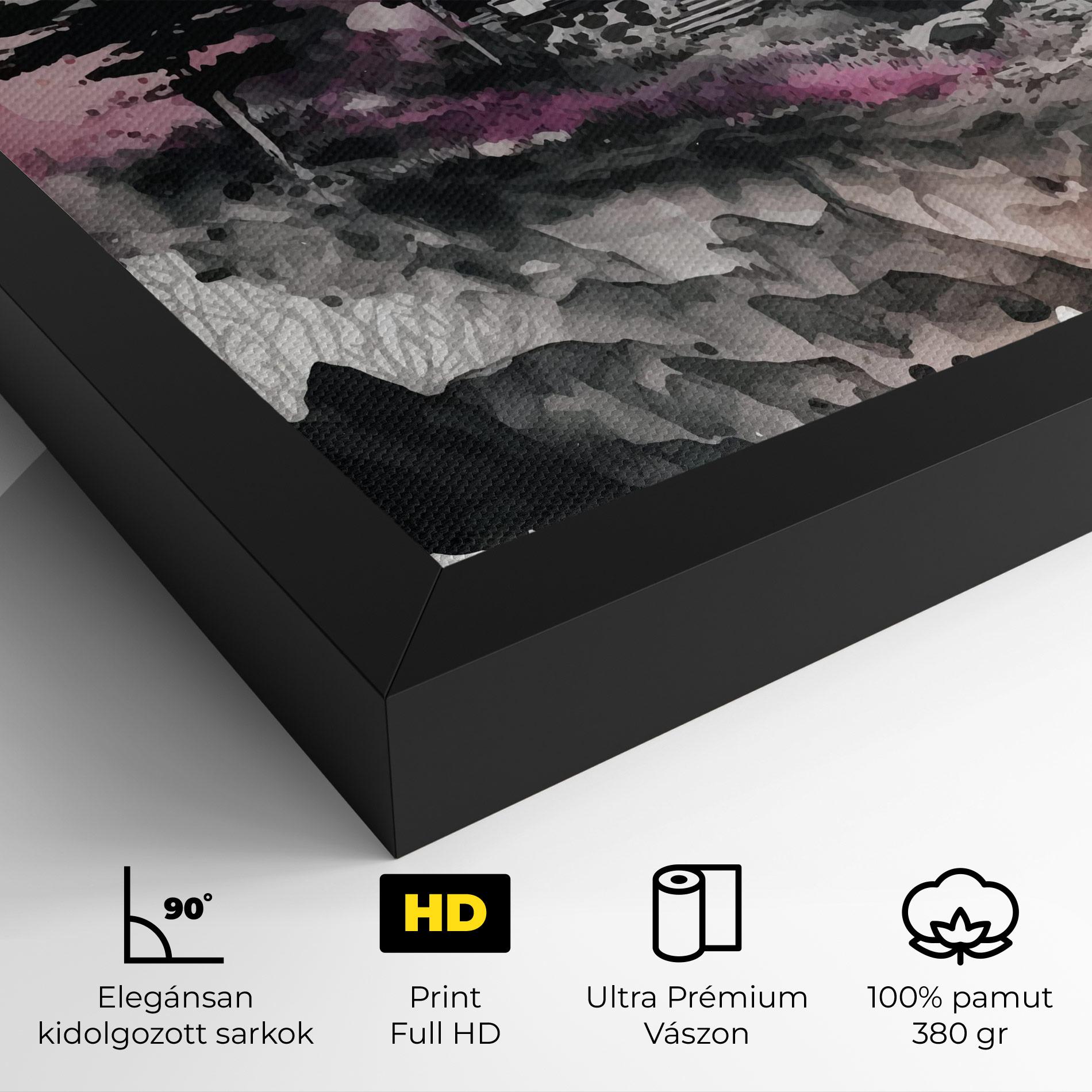 Vászonkép Japanese Temple Art mockup 4