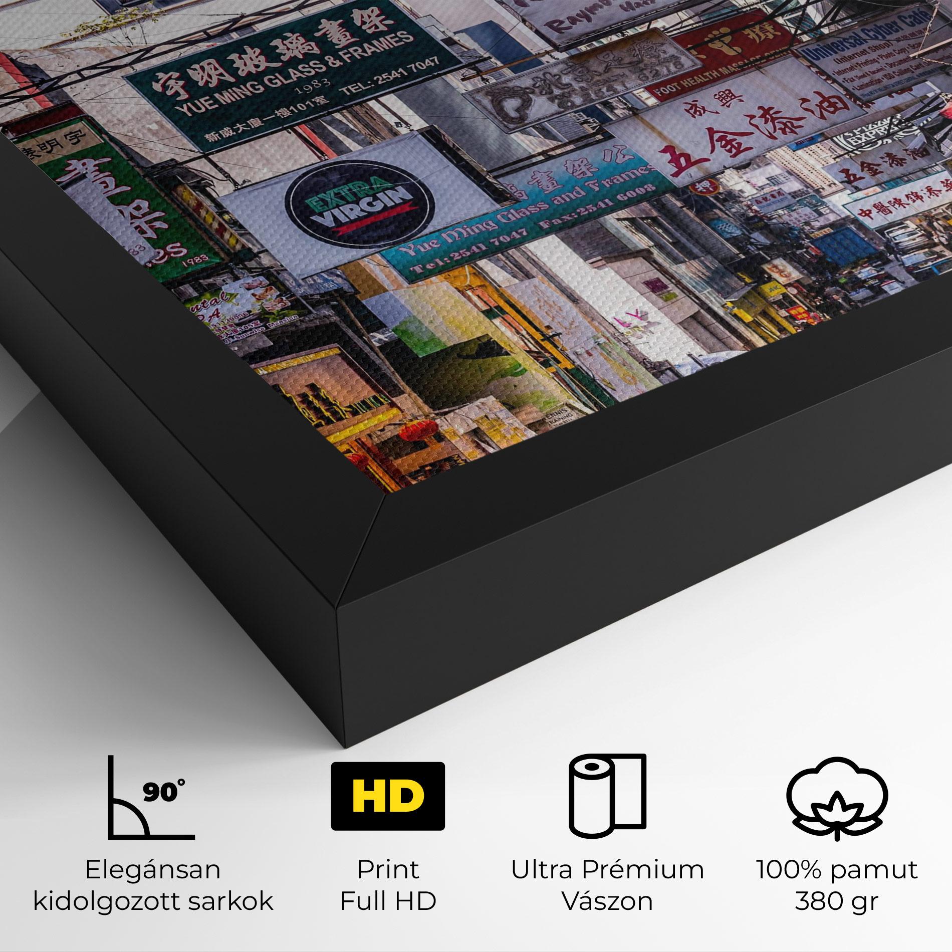 Vászonkép Mong Kok mockup 4