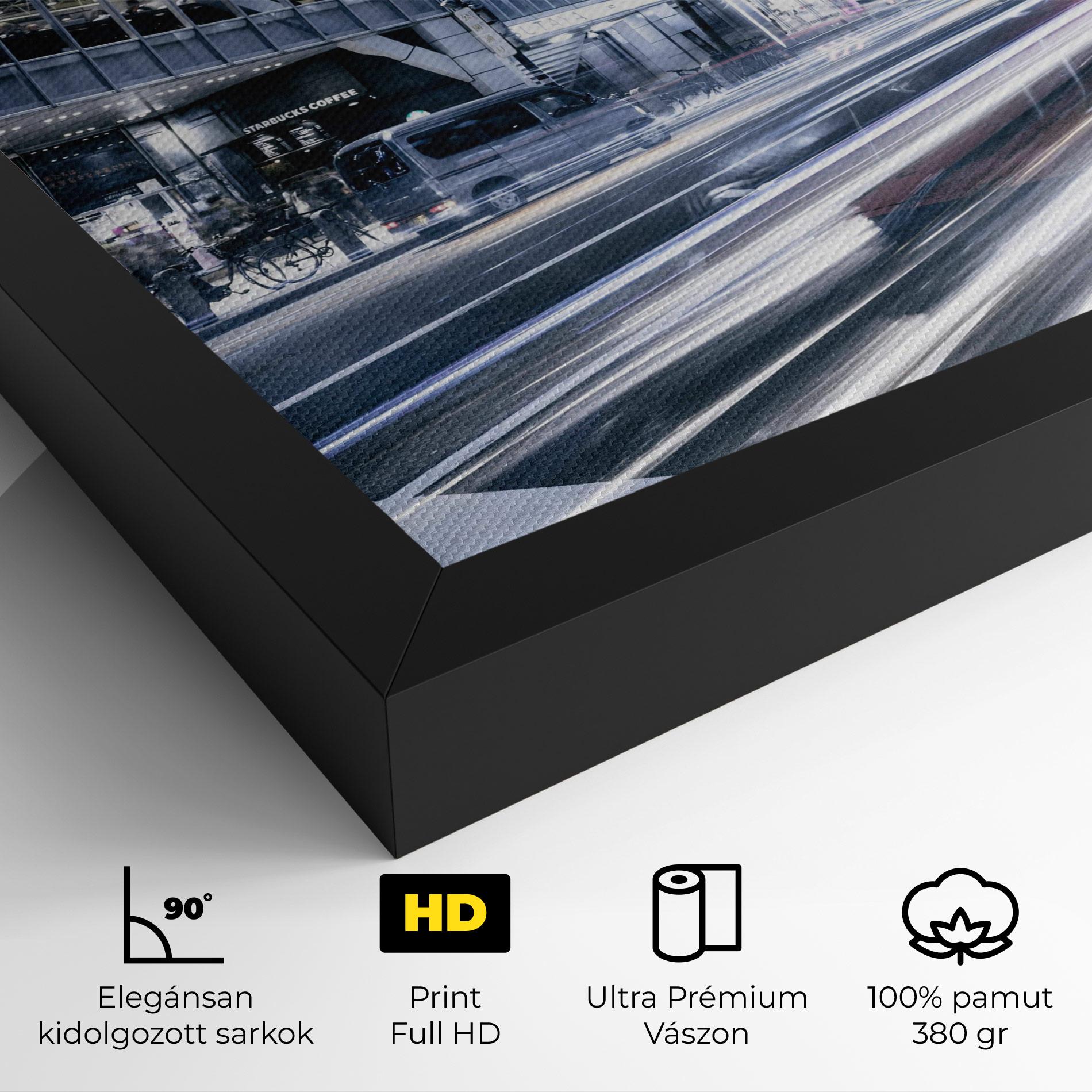 Vászonkép Road Traffic mockup 4