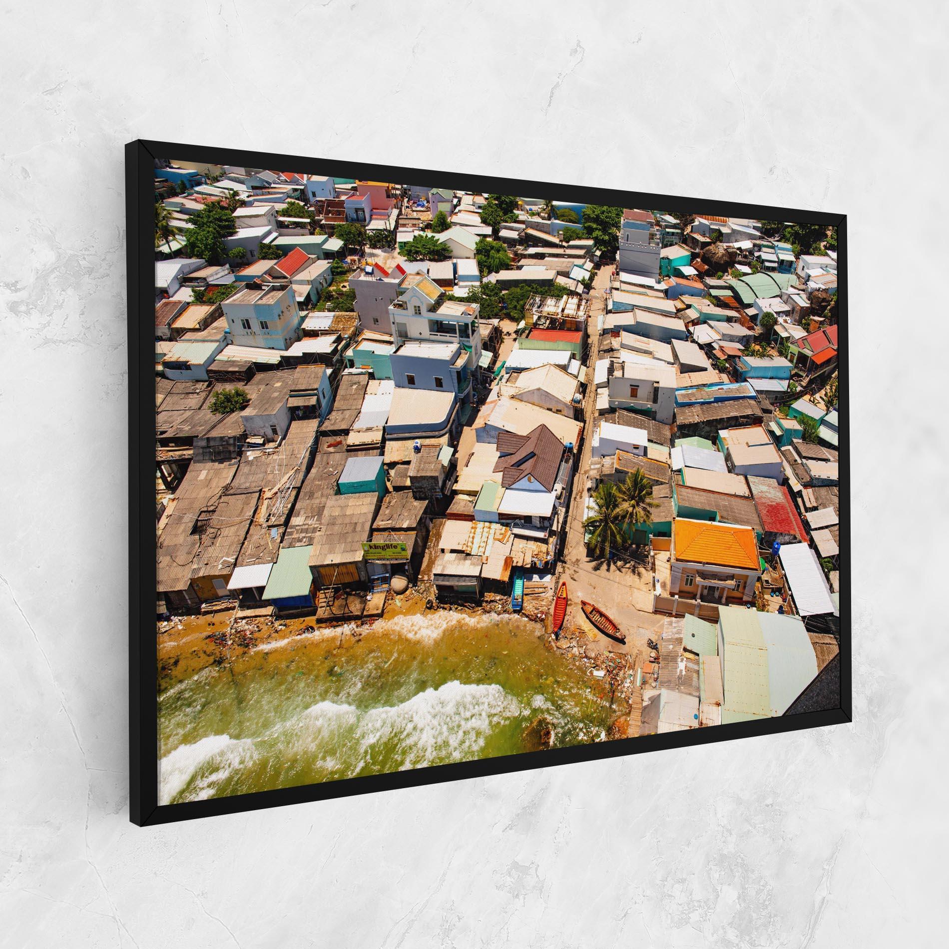 Vászonkép Vietnam Slums mockup 1