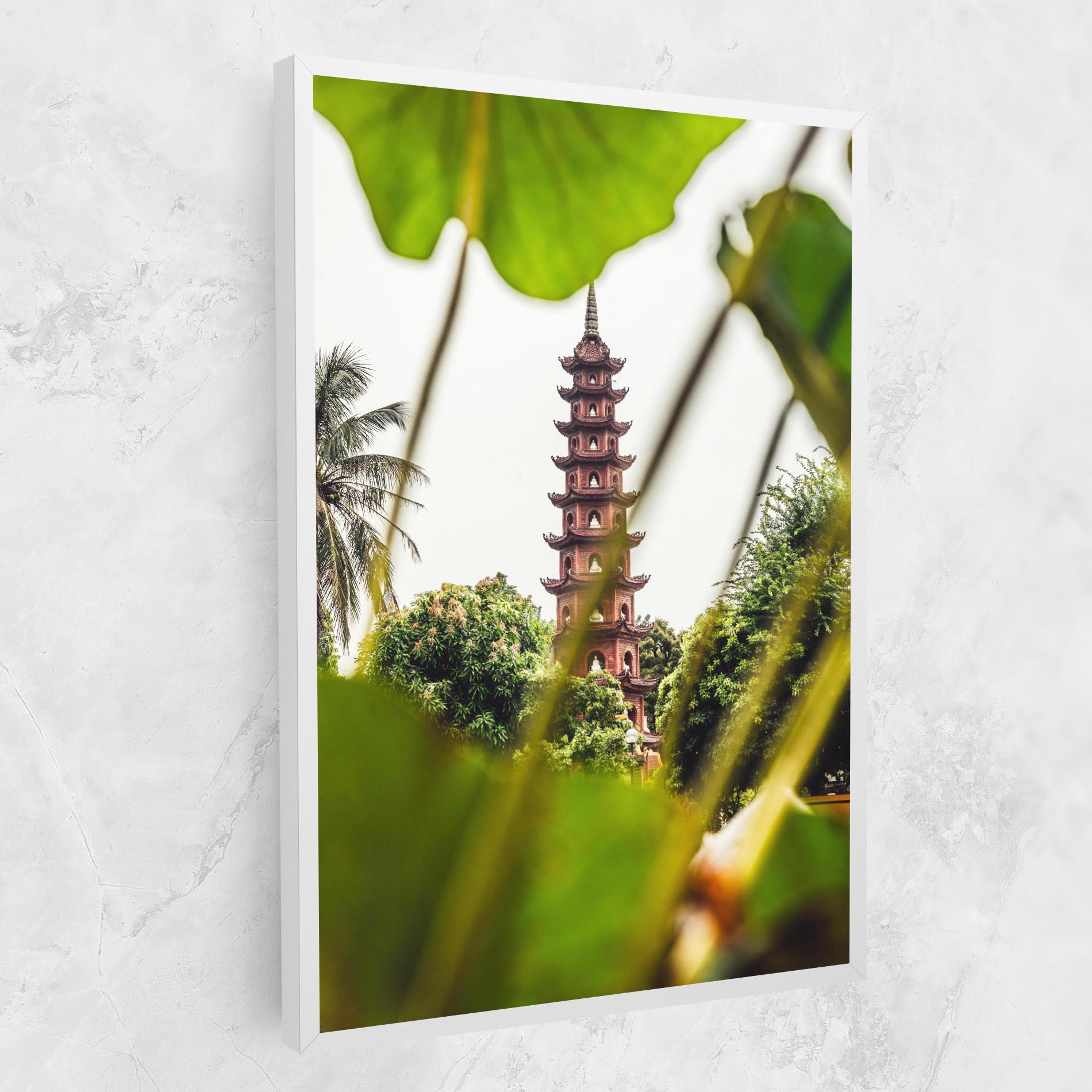 Vászonkép Tran Quoc Pagoda mockup 1